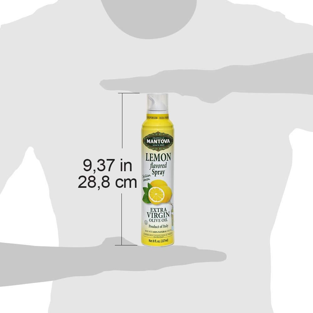 Spray de Aceite de Oliva Virgen Extra Limón Mantova 236ml