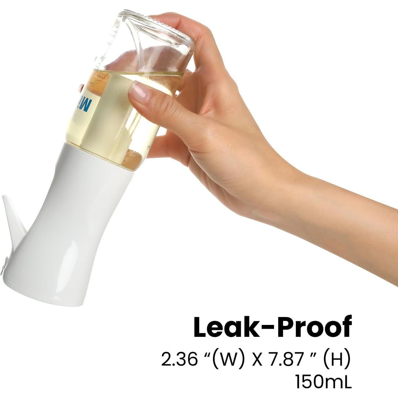 Pulverizador de Aceite Mistifi 150ml Vidrio Escandinavo Reutilizable