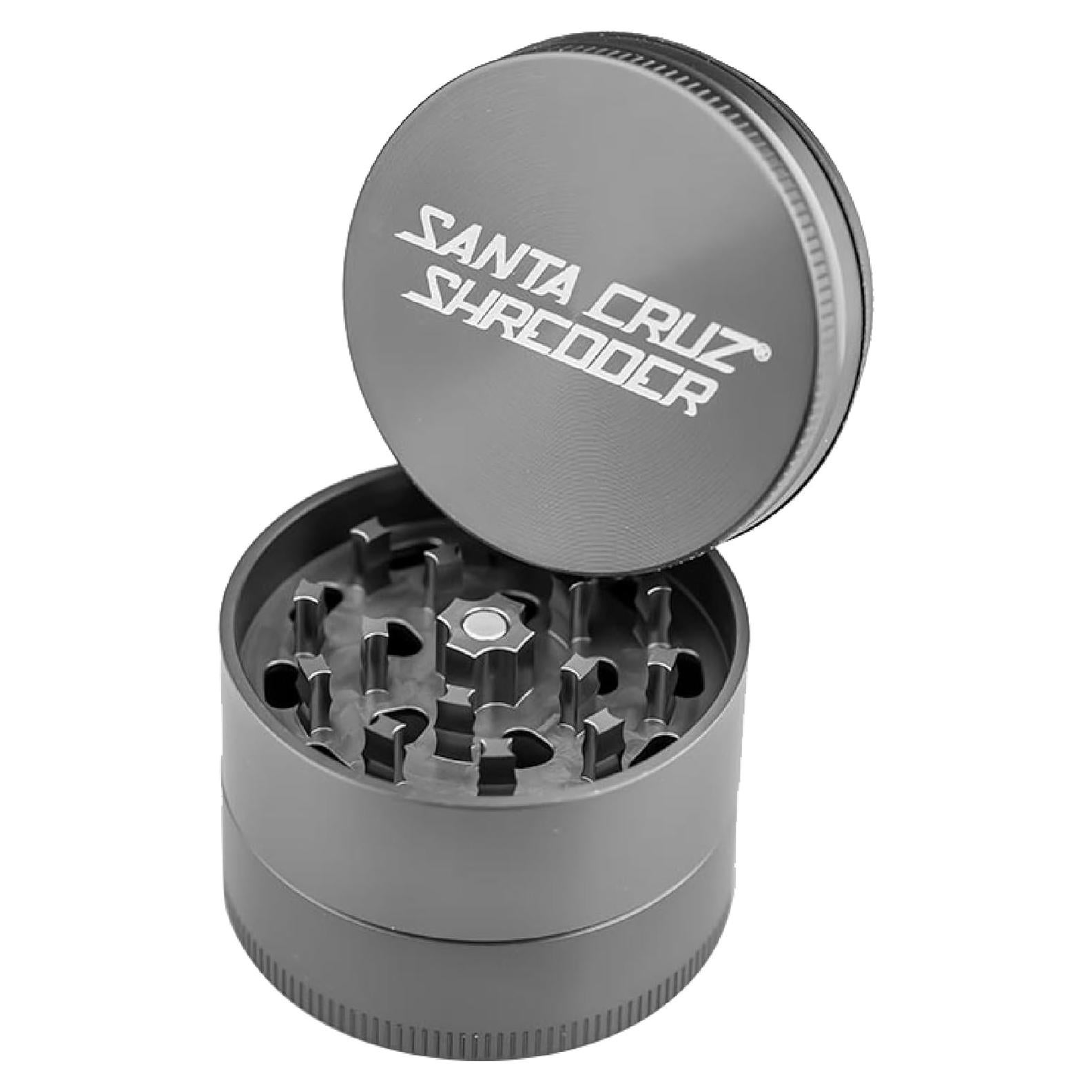 Molinillo de Especias Santa Cruz Shredder 3 Piezas 5.58 cm Gris