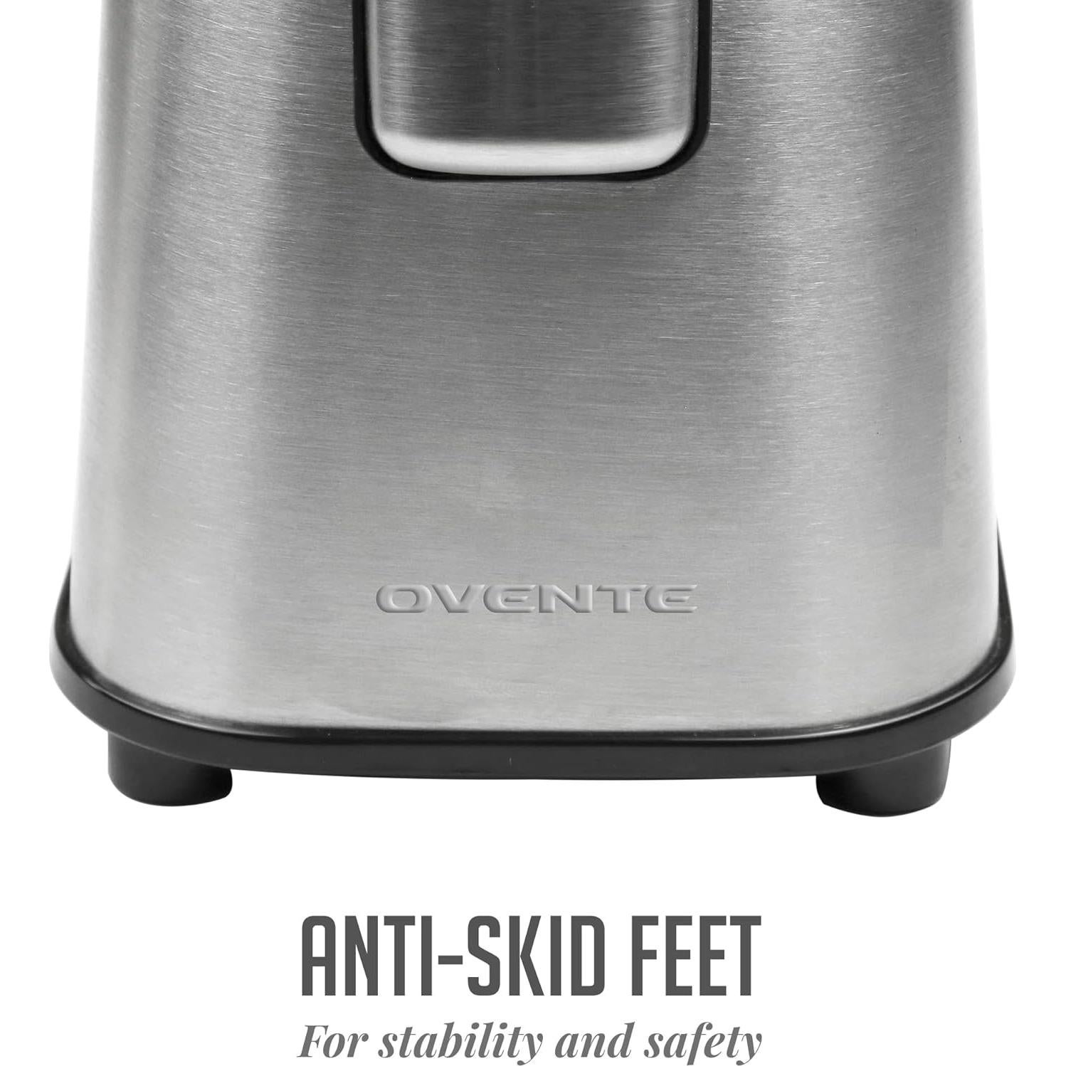 Molinillo de Café Eléctrico OVENTE CG620S 200W Acero Inoxidable