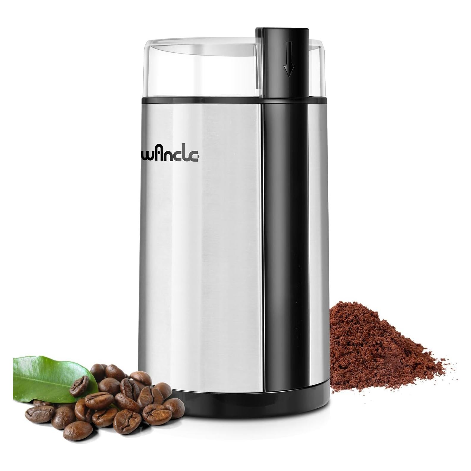 Molino de Café Eléctrico Wancle 150W Acero Inoxidable 0.62kg