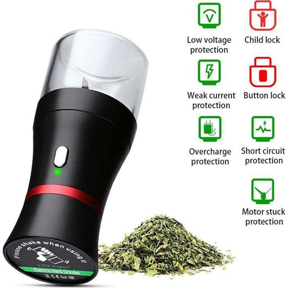 Molino de Hierbas Eléctrico Vewitcher 1100mAh Compacto