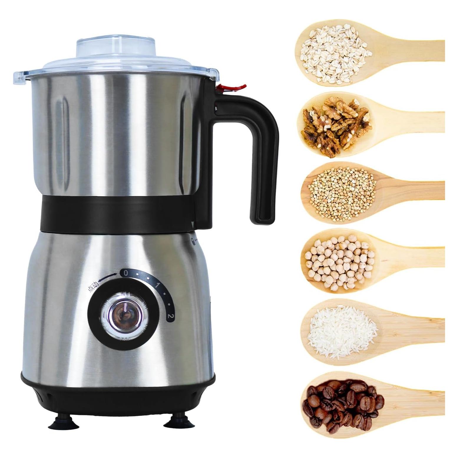 Molinillo eléctrico de especias FAOFER 500W 600ml negro