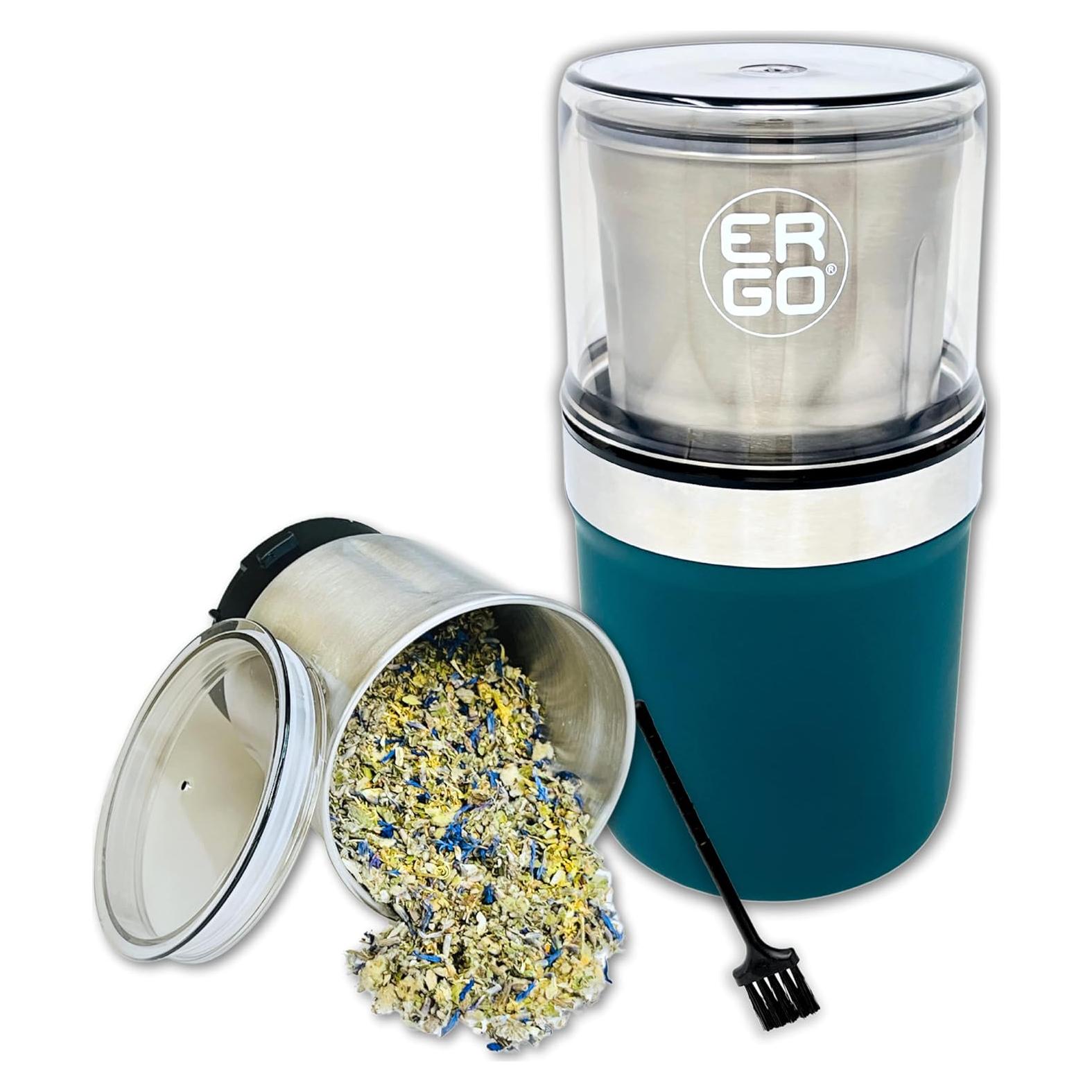 Molinillo Eléctrico de Hierbas ERGO EG-100 - Acero Inoxidable 100g