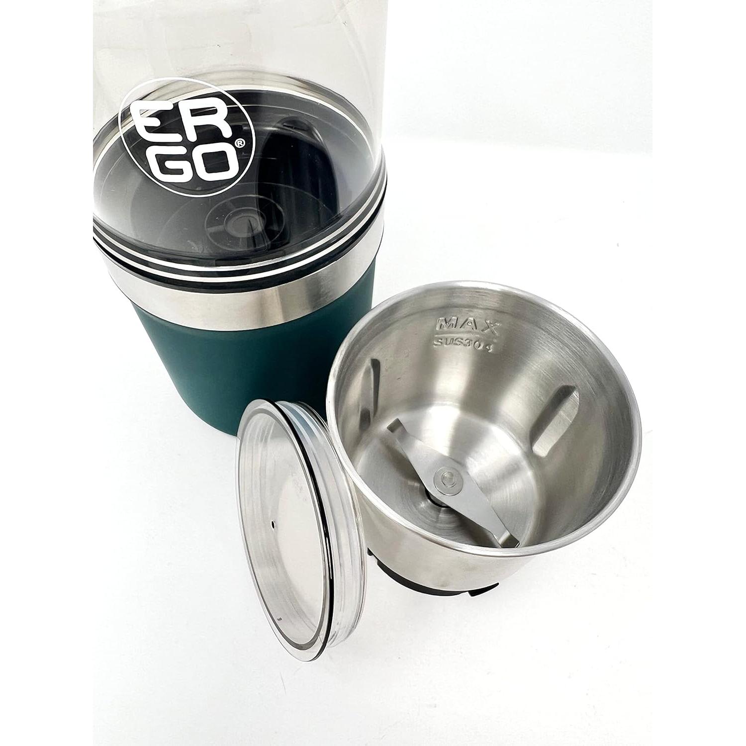 Molinillo Eléctrico de Hierbas ERGO EG-100 - Acero Inoxidable 100g