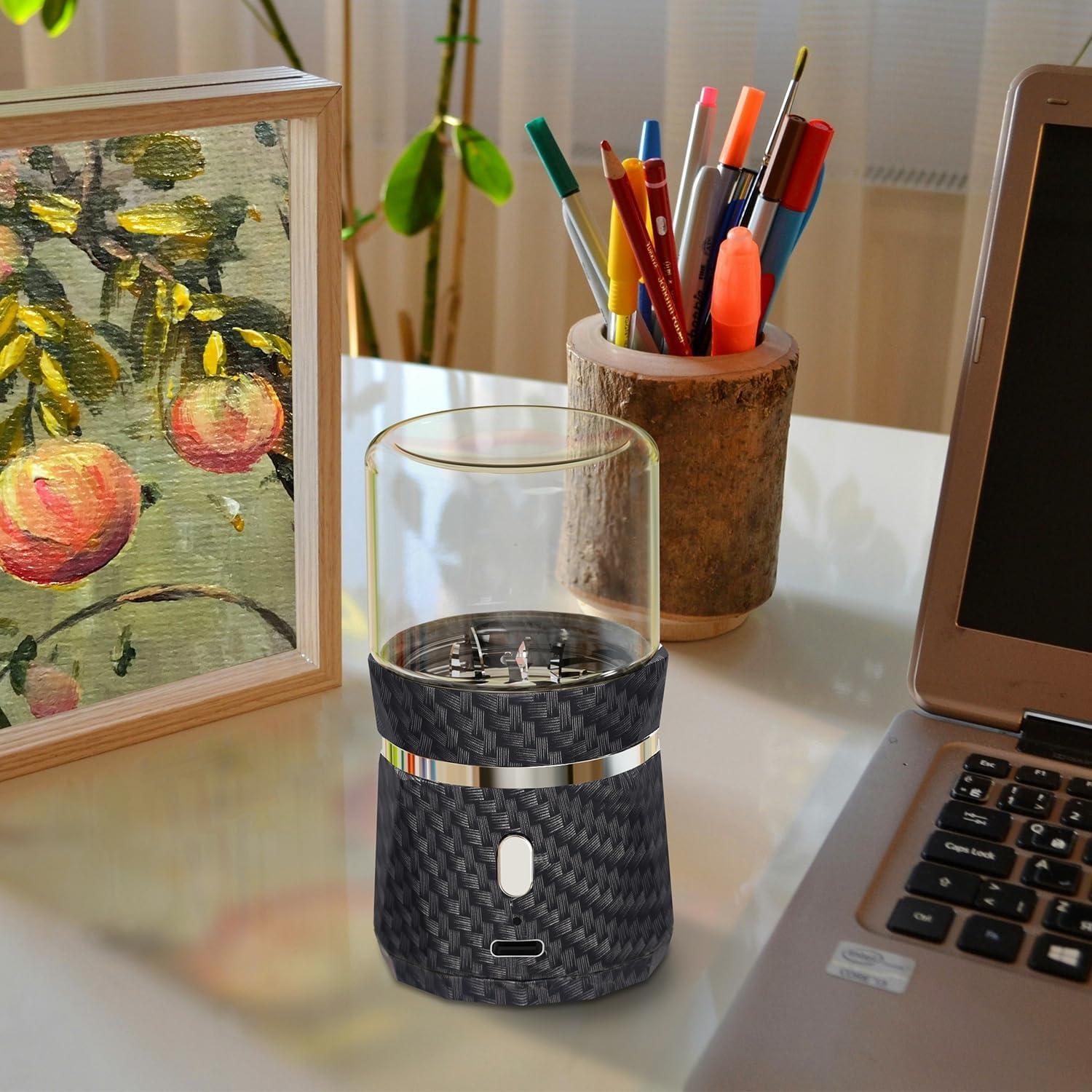 Molino de Hierbas Eléctrico YFTOHI Mini 5.08x8.89 cm Recargable