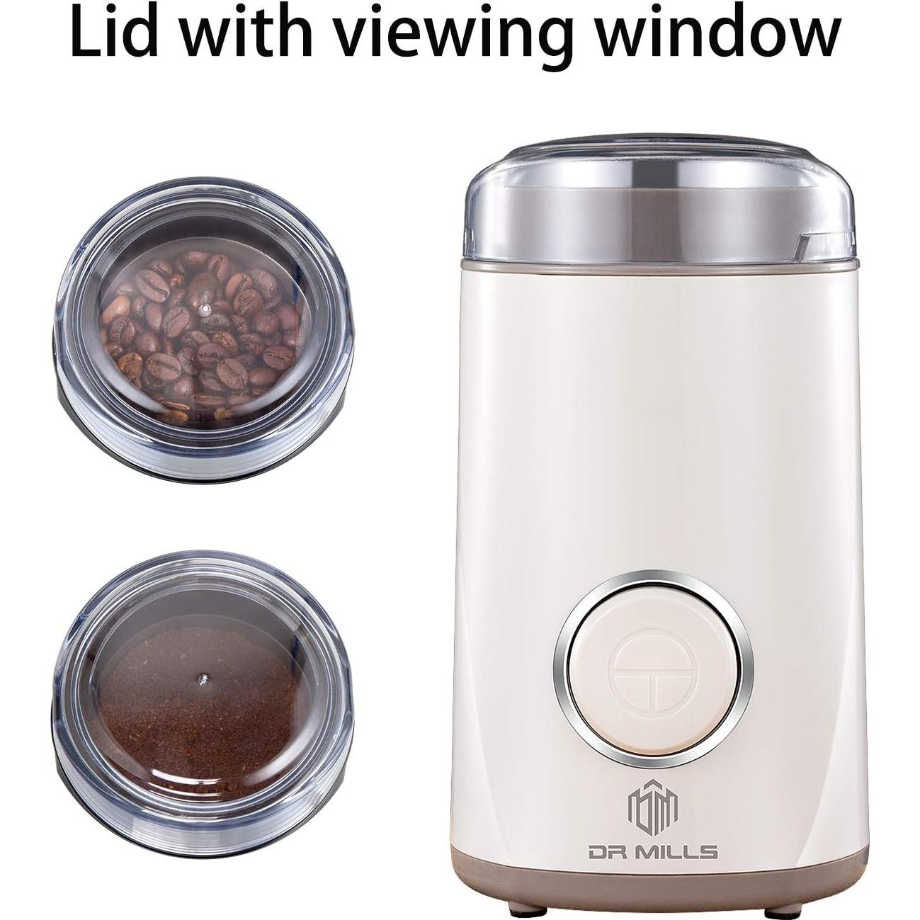 Molinillo de Café Eléctrico DR MILLS DM-7441 150W Acero Inoxidable