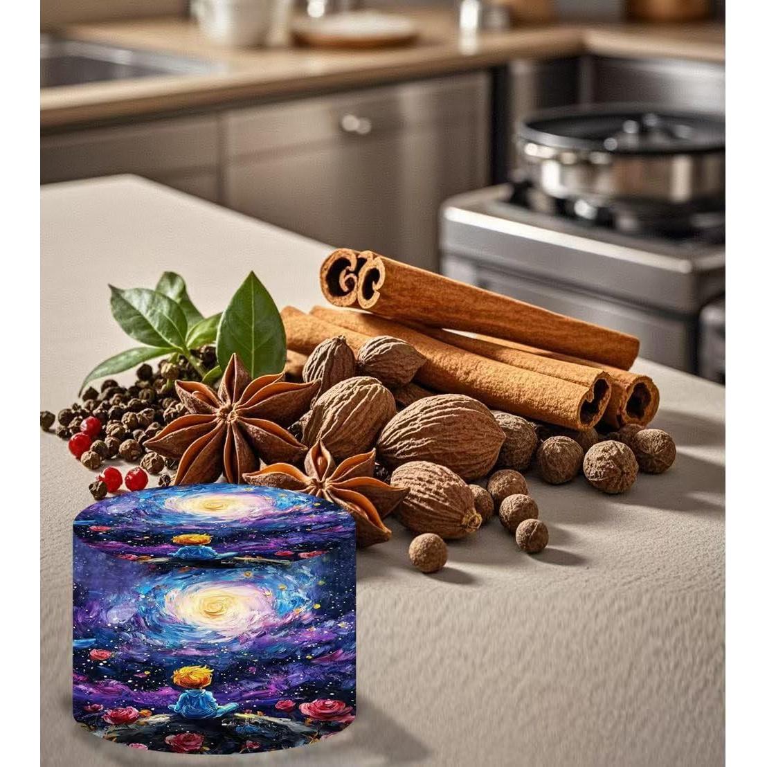 Molinillo de Especias Manual Getwal 5.6 cm Aluminio Púrpura