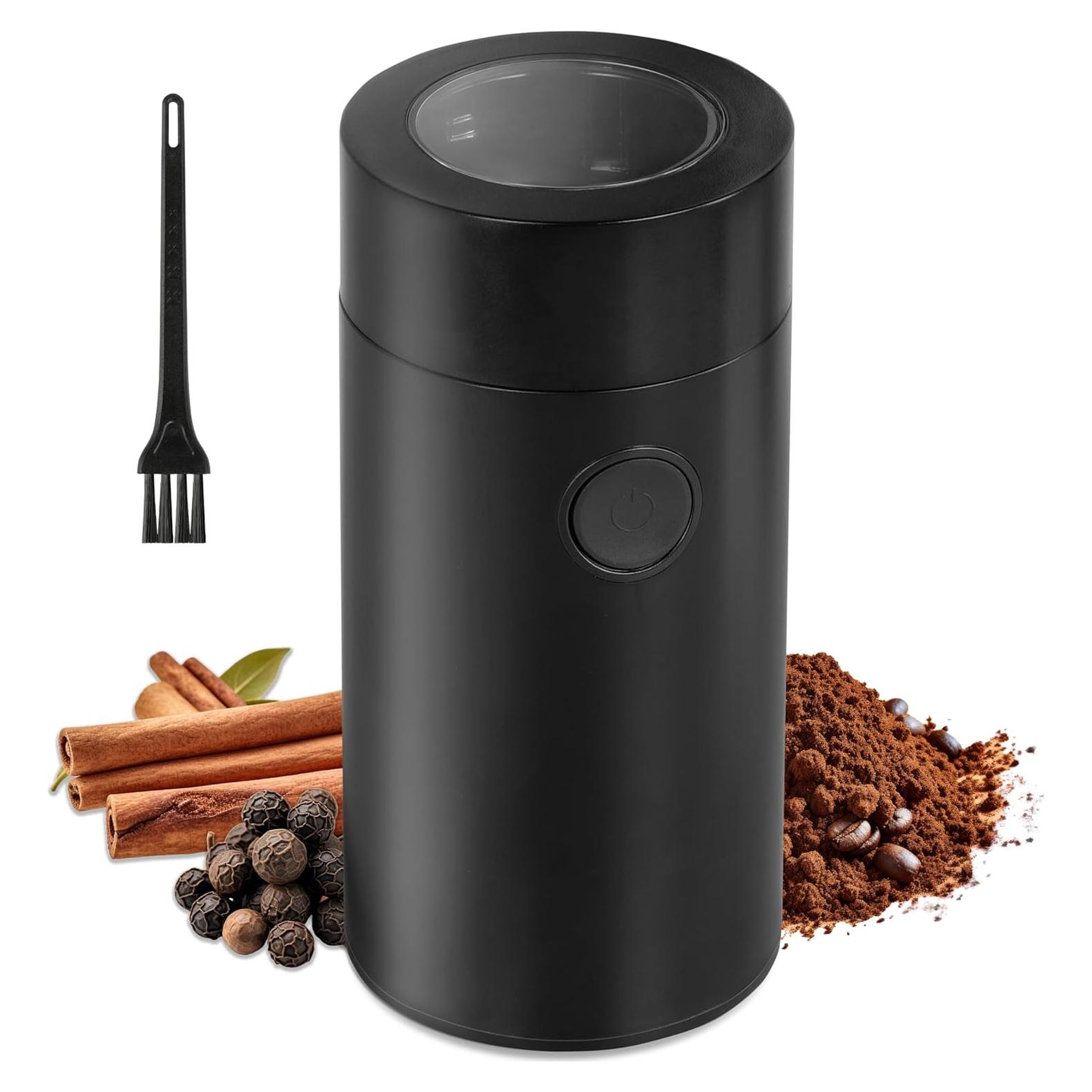 Molinillo de Café Eléctrico Simple Deluxe 50g Acero Inoxidable