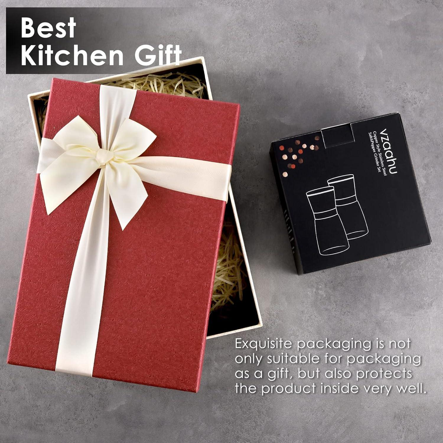 Set de 2 Molinillos de Sal y Pimienta Vzaahu Cobre 142g