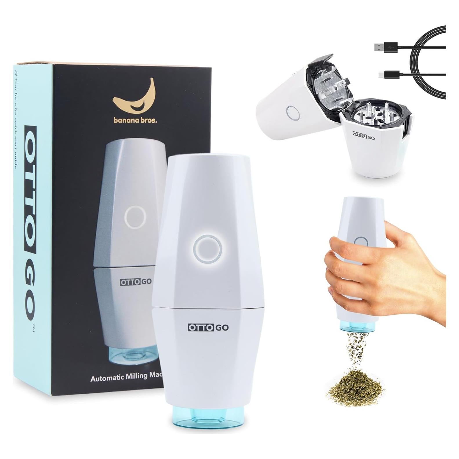 Molinillo Eléctrico Inteligente Banana Bros OTTO GO - Blanco