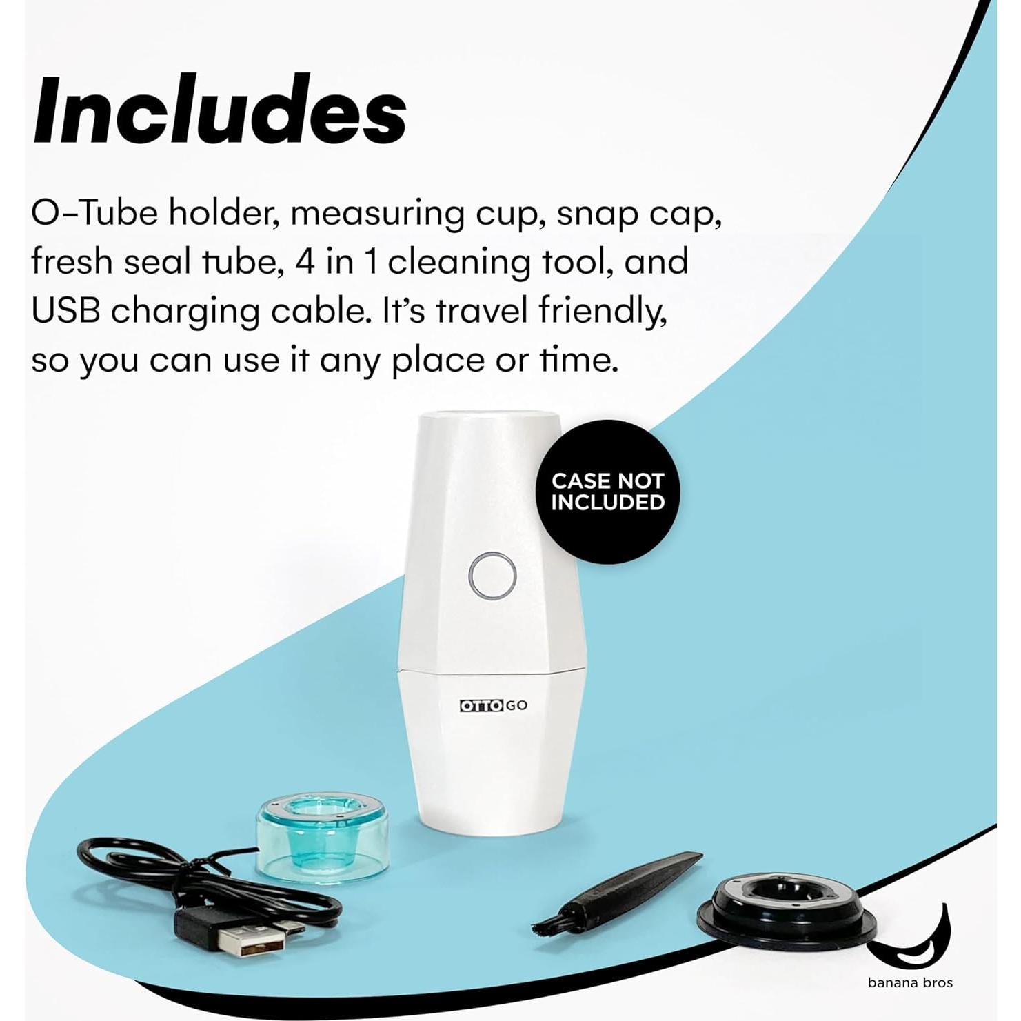 Molinillo Eléctrico Inteligente Banana Bros OTTO GO - Blanco