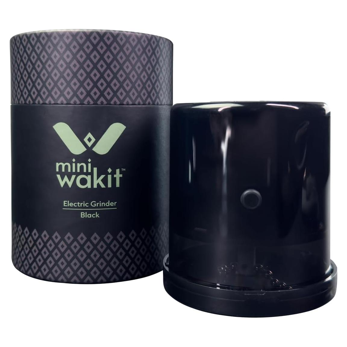 Molinillo Eléctrico Wakit KLR Negro - Hierbas y Especias