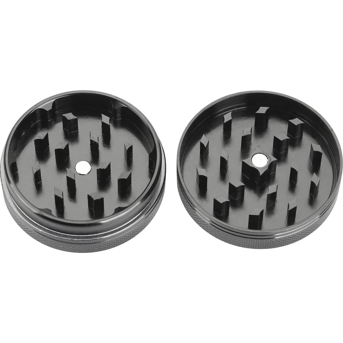 Molino de Especias Manual HOMVIDA 5.08 cm Aluminio Negro