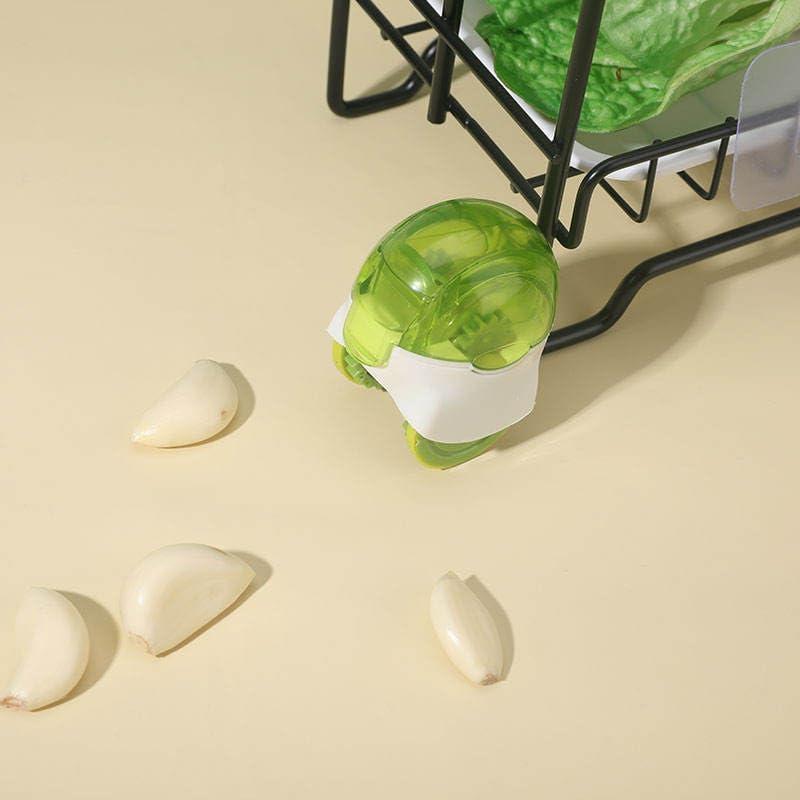 Rodillo Picador de Ajo ComfyDomus - Manual, Acero Inoxidable, Verde