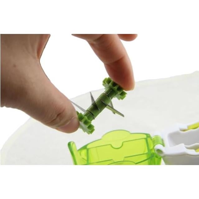Rodillo Picador de Ajo ComfyDomus - Manual, Acero Inoxidable, Verde