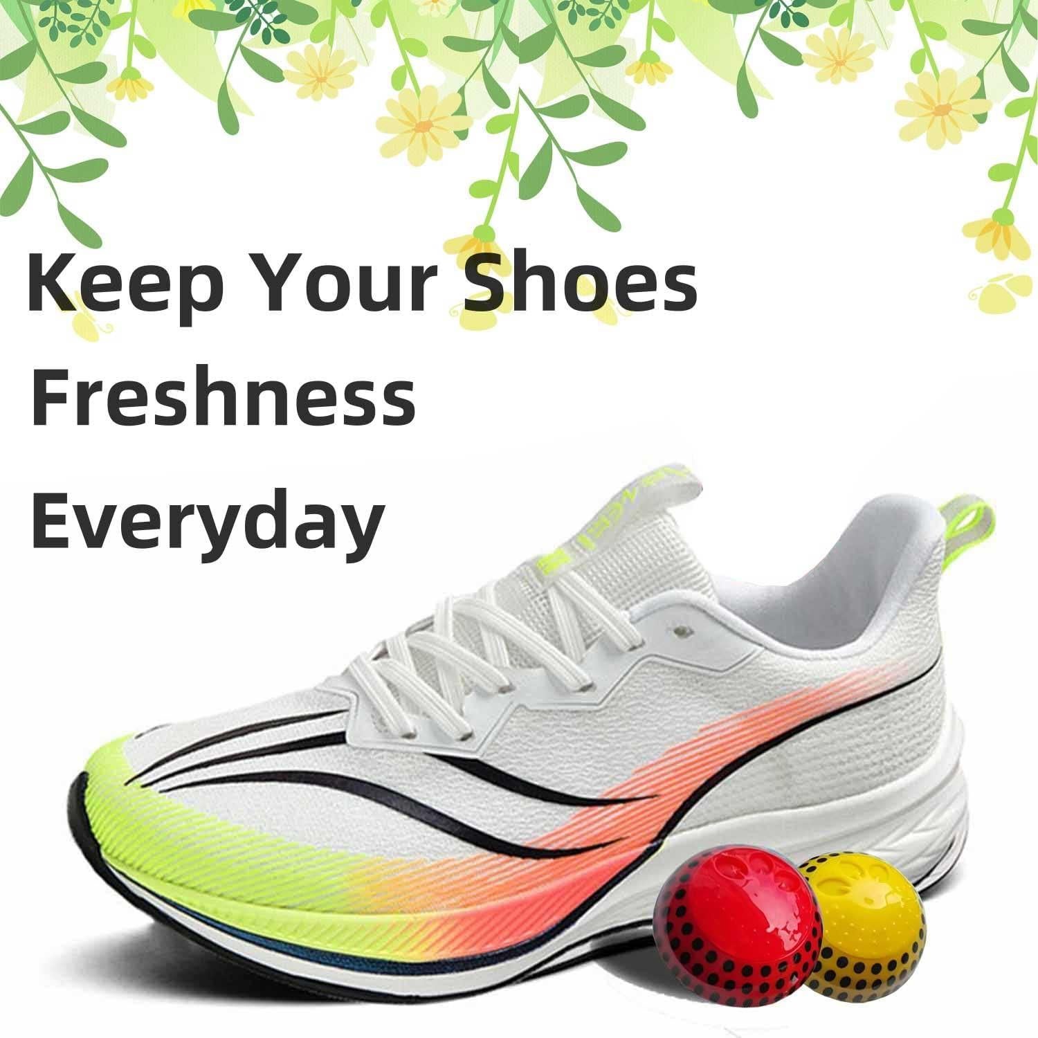 Bolas Desodorantes para Zapatos Vlufiee - Aroma Colonia, 6 Unidades