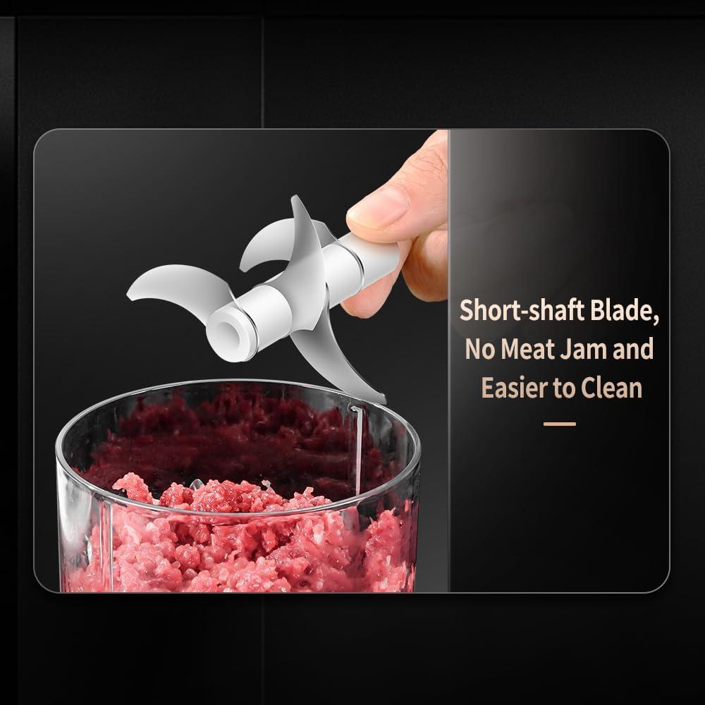 Procesador de Alimentos Eléctrico BOMANSI BOMS 4 Tazas USB Negro