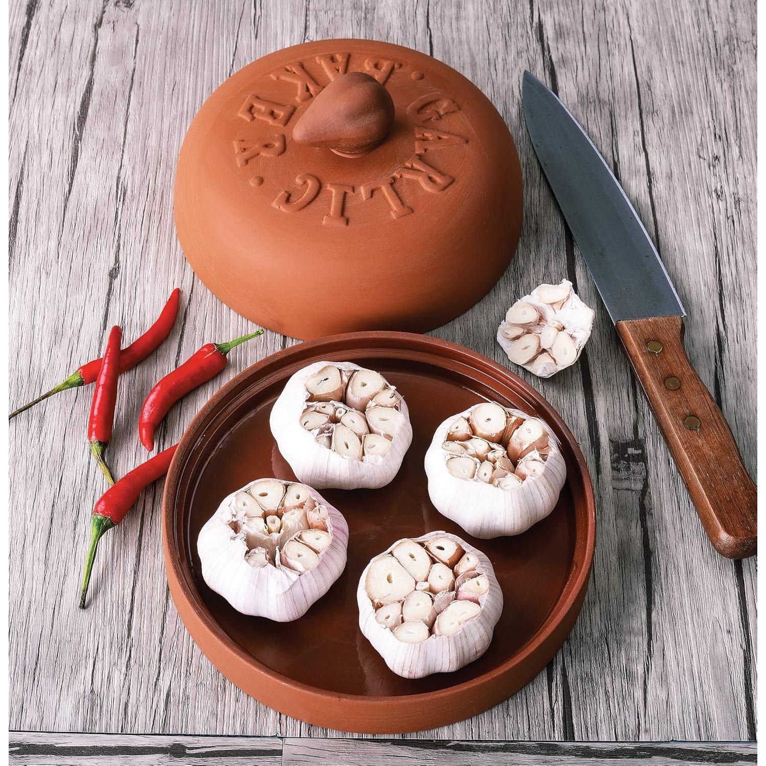 Horno de Ajo Fox Run 17.78 cm Terracota para Asar