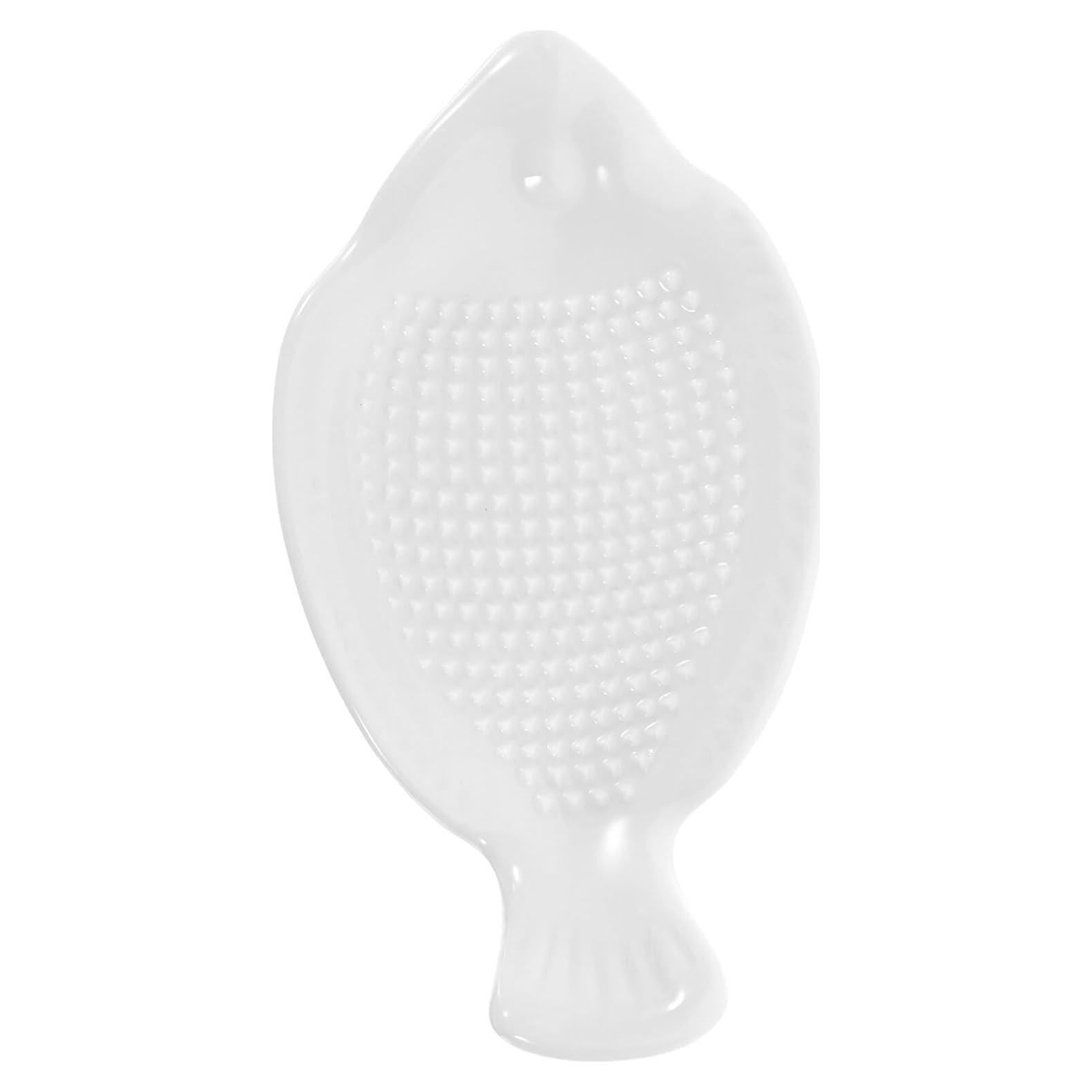Plato Rallador Cerámico Zerodeko en Forma de Pez 12cm