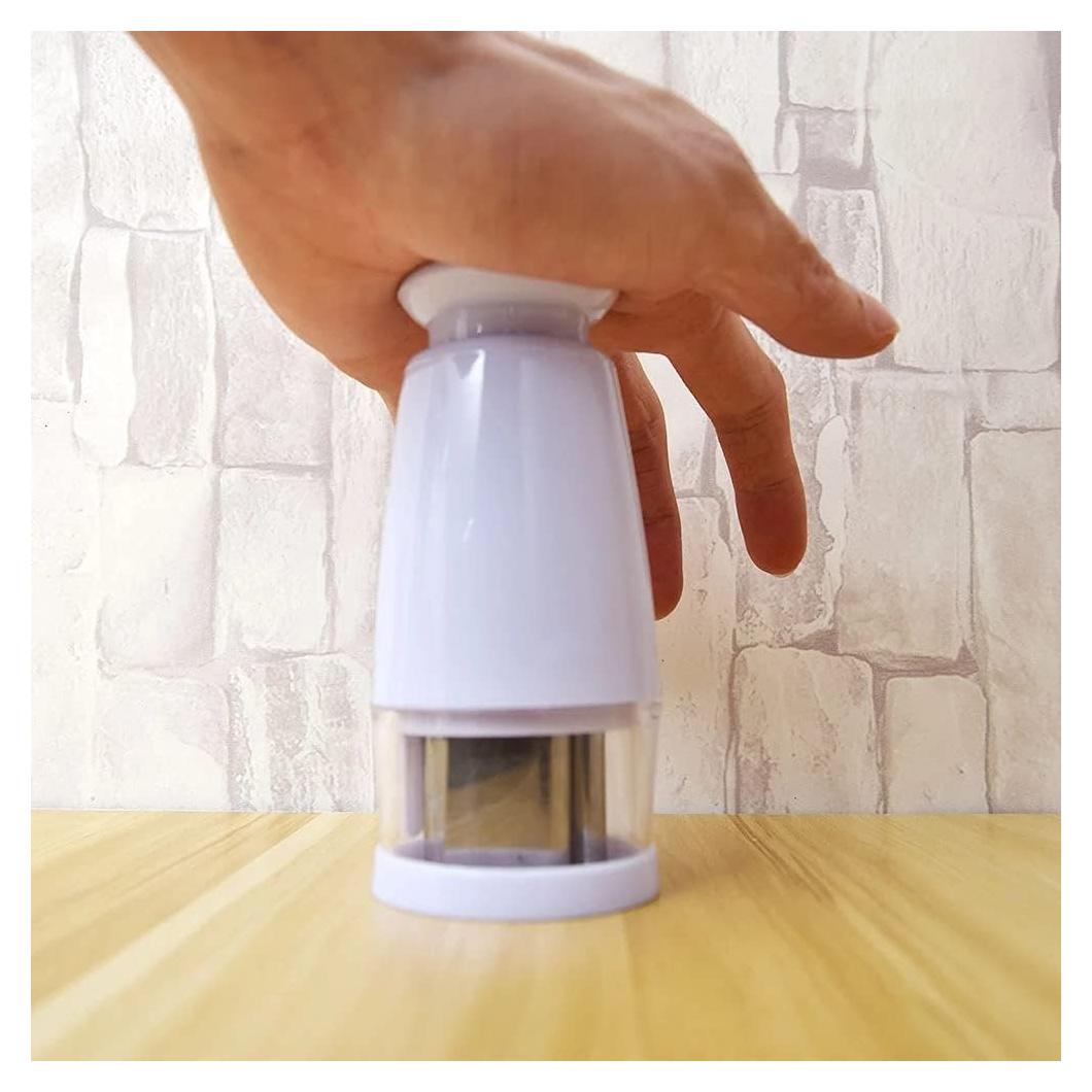 Picador de Cebolla Manual TTKL Blanco Acero Inoxidable 15.5cm