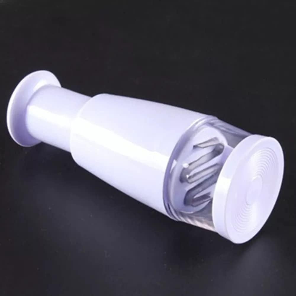 Picador de Cebolla Manual TTKL Blanco Acero Inoxidable 15.5cm