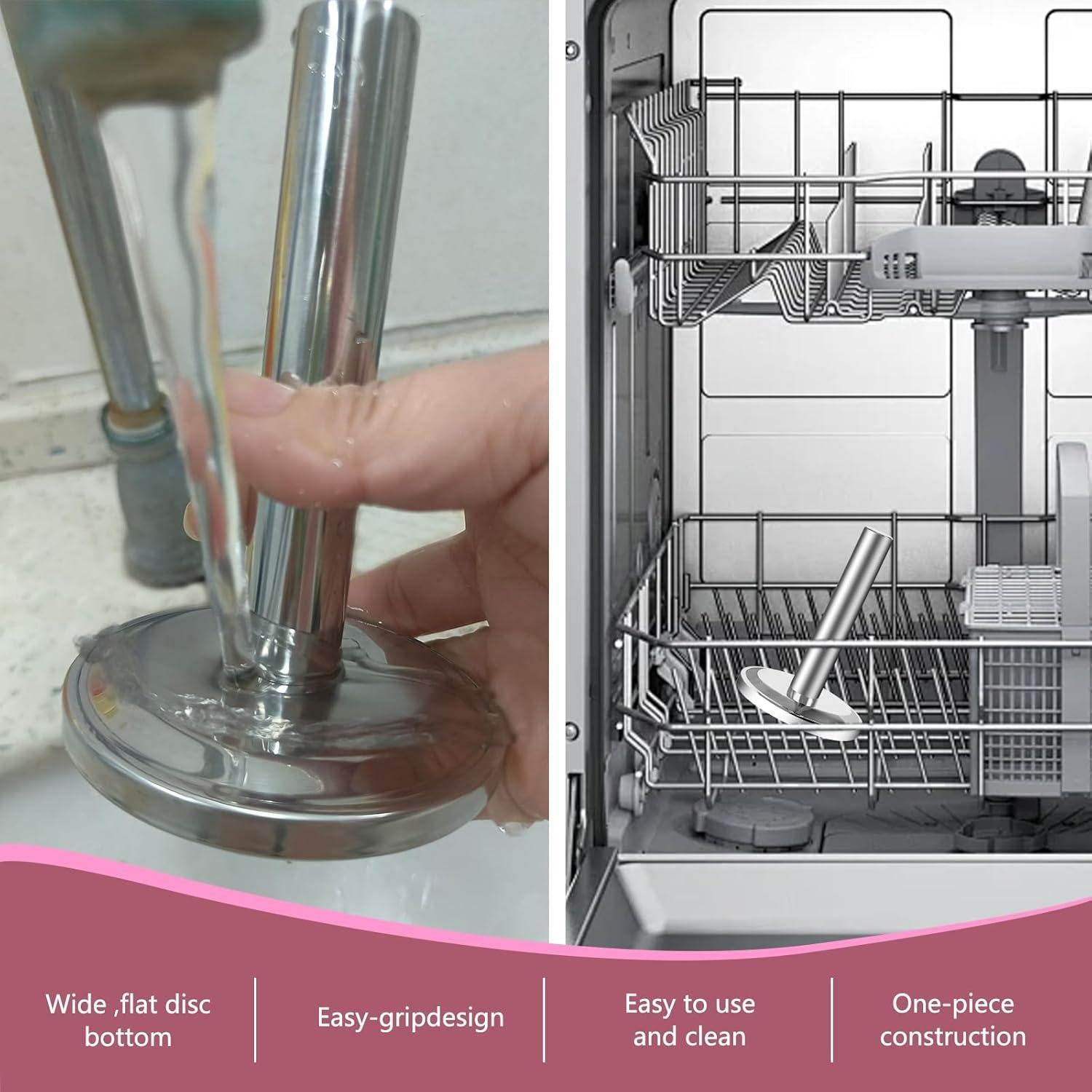 Martillo Aplanador de Carne Acero Inoxidable Eispap 0.54 kg