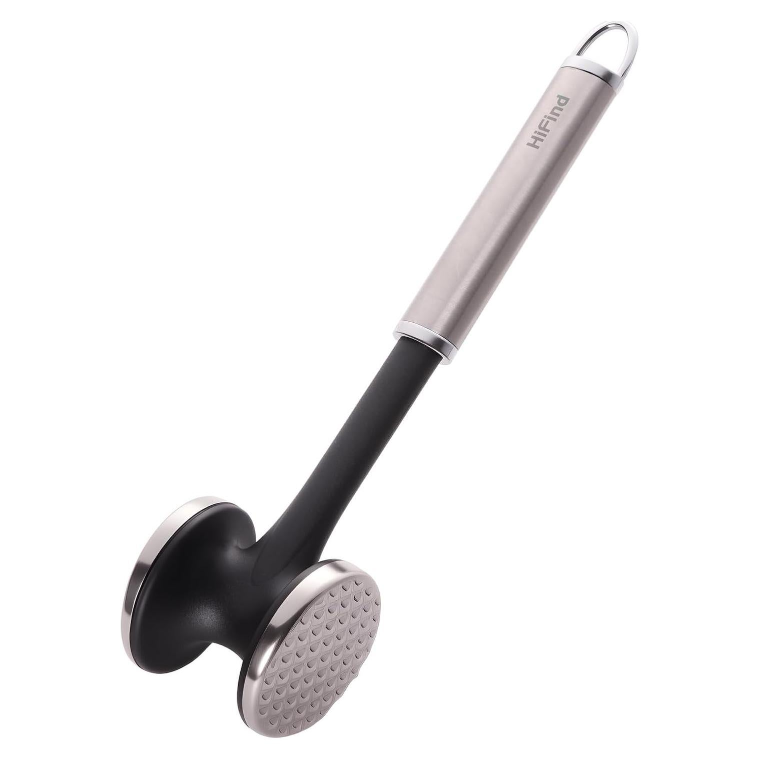 Martillo Aplanador de Carne HIFIND Acero Inoxidable Doble Cara