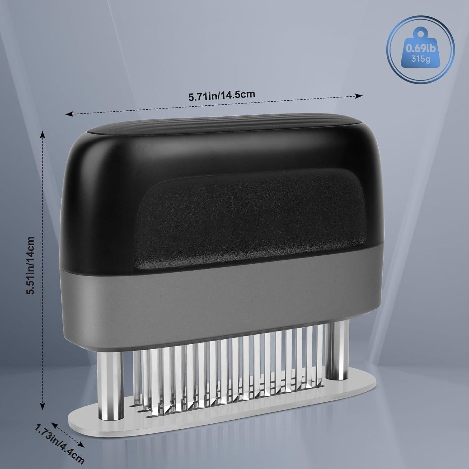 Aplanadora de Carne Hogance de Acero Inoxidable 48 Cuchillas