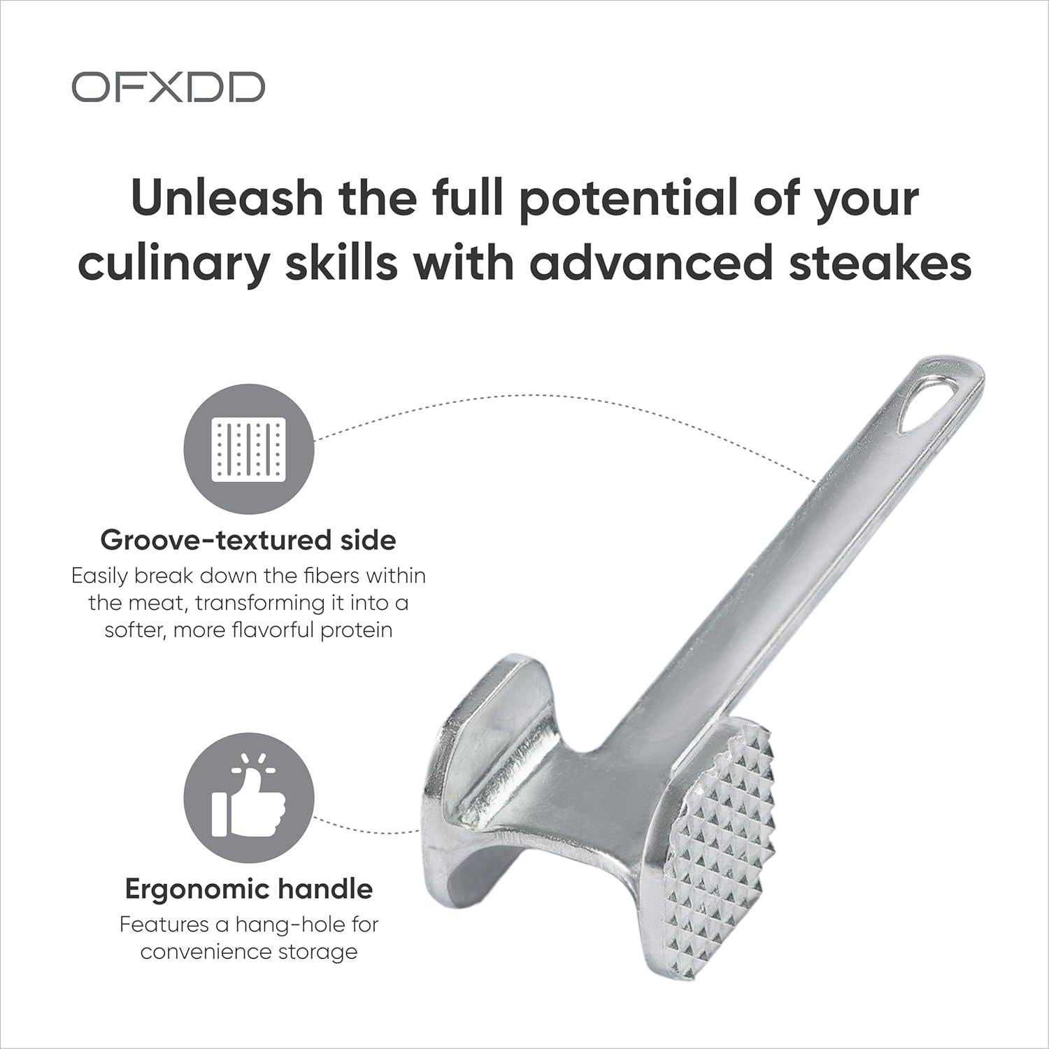 Martillo de Carne OFXDD Doble Cara - Alta Resistencia 0.095kg