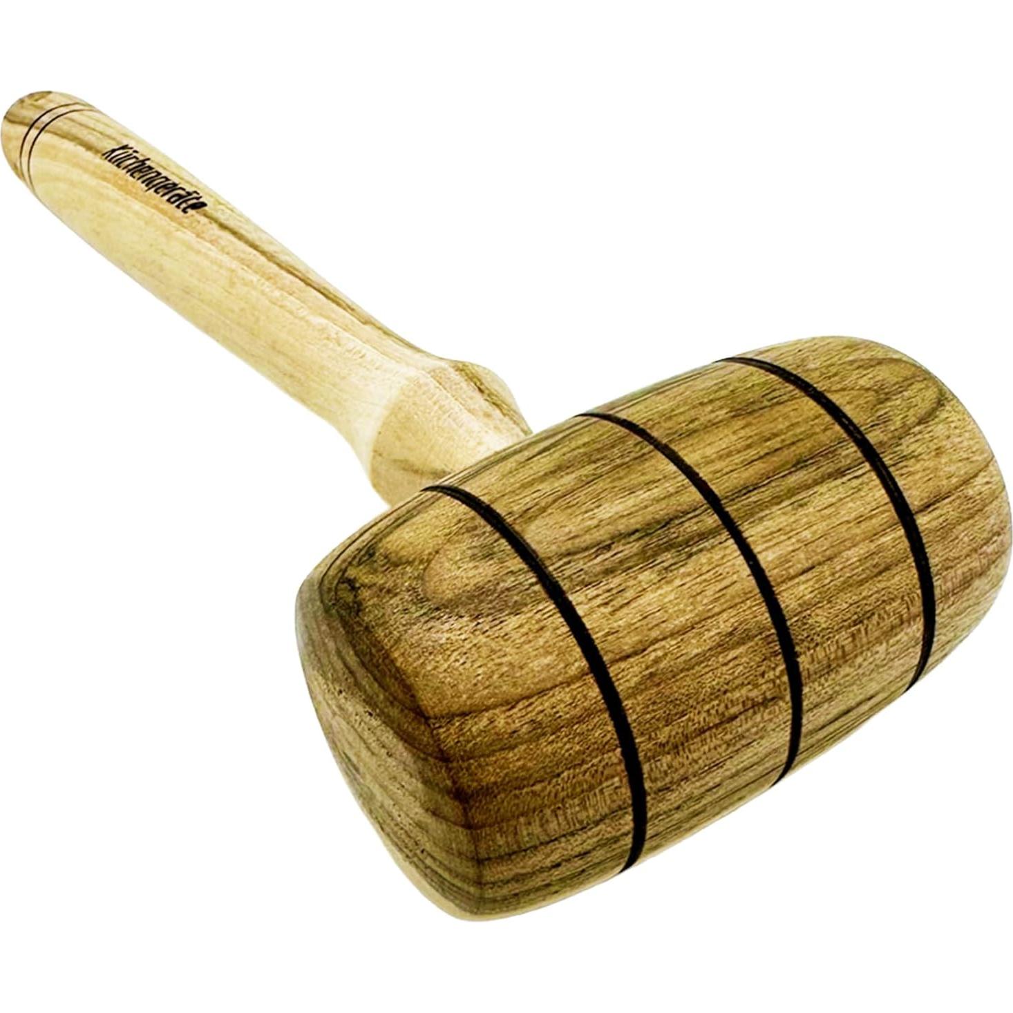 Martillo de Madera Riakoob - Aplastador de Carne y Mariscos