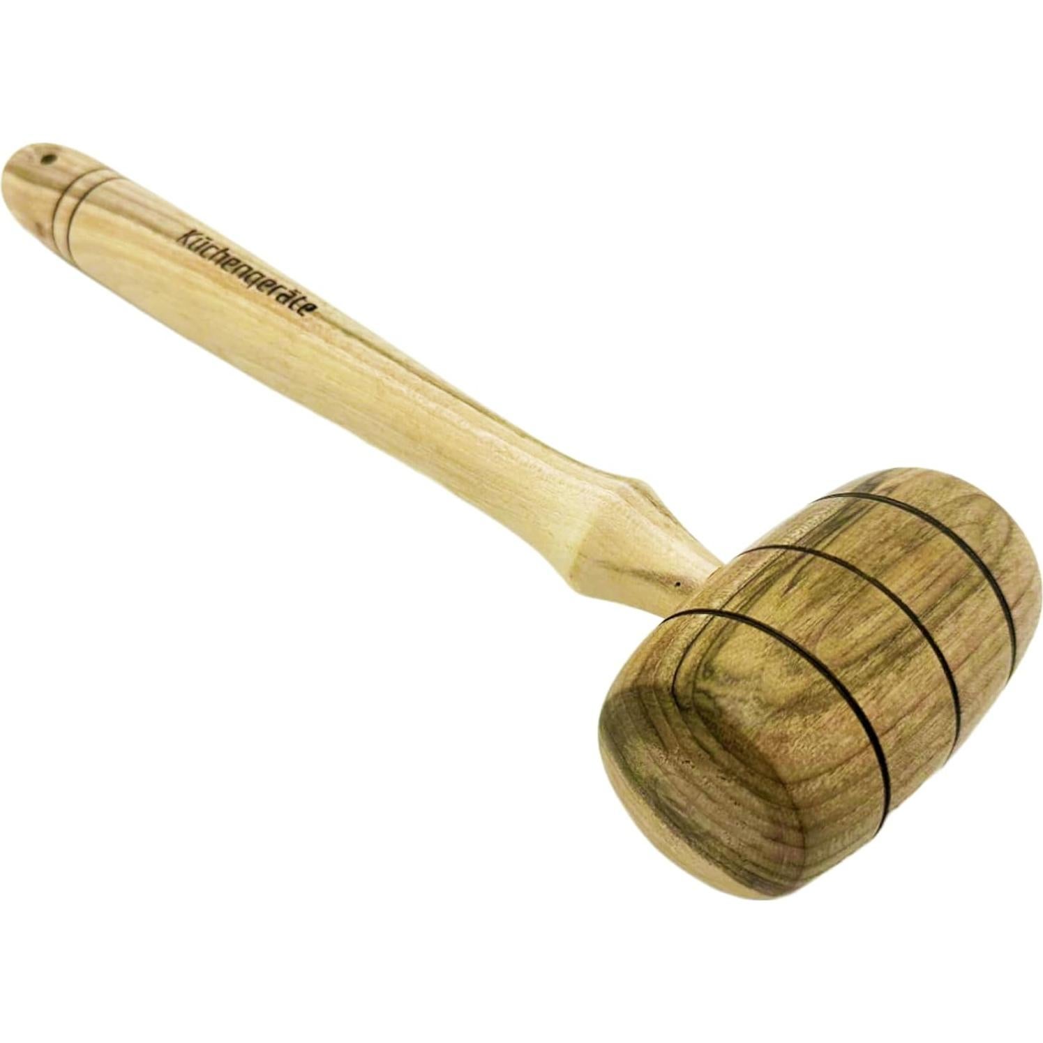 Martillo de Madera Riakoob - Aplastador de Carne y Mariscos