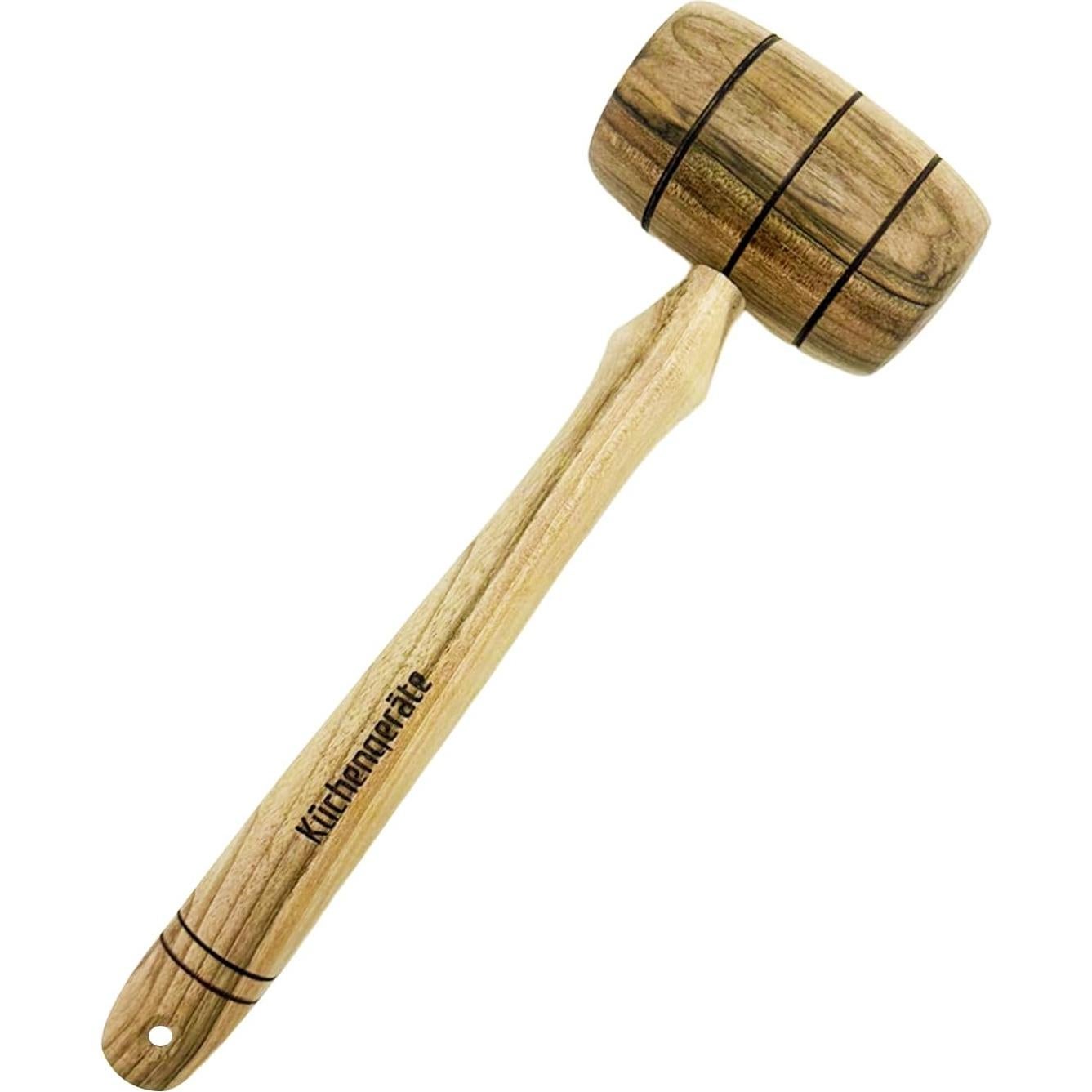 Martillo de Madera Riakoob - Aplastador de Carne y Mariscos