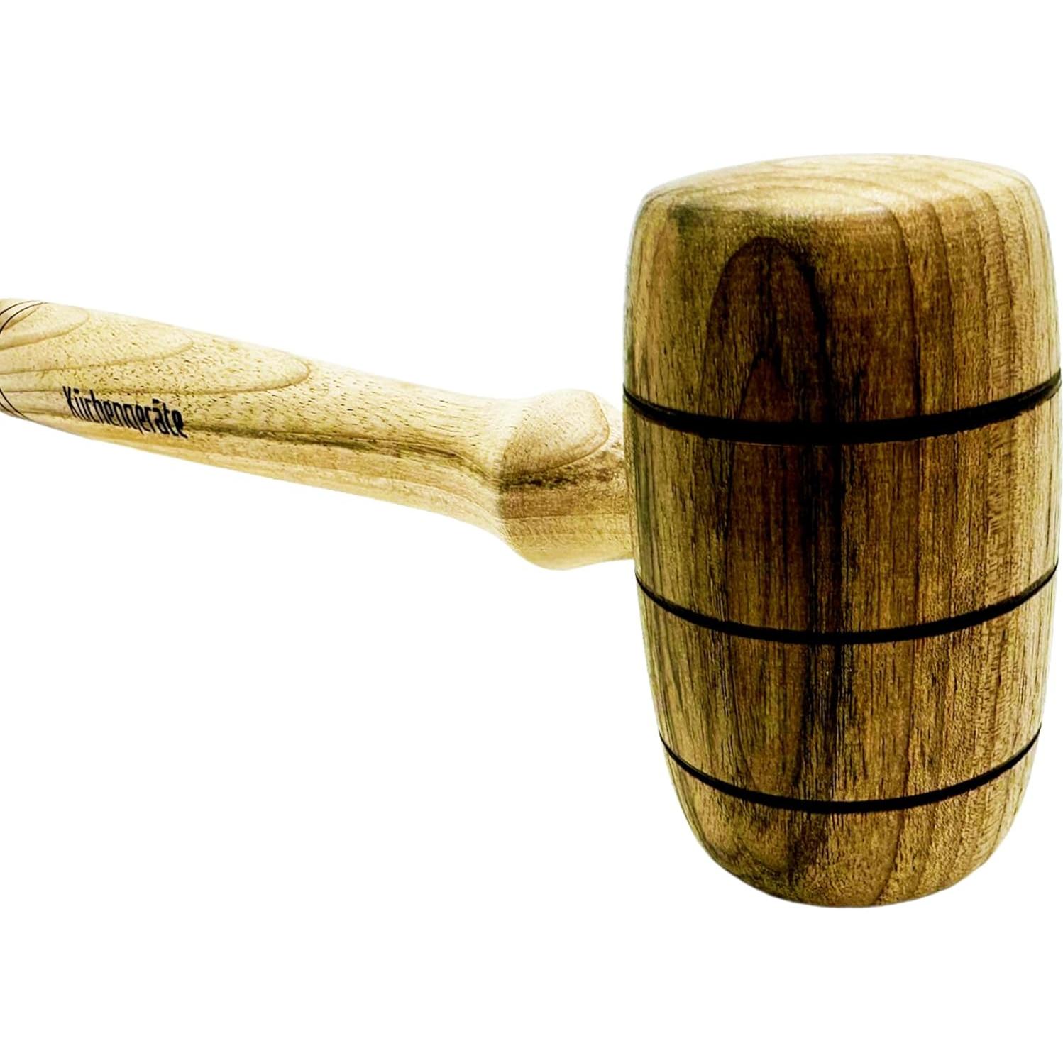 Martillo de Madera Riakoob - Aplastador de Carne y Mariscos