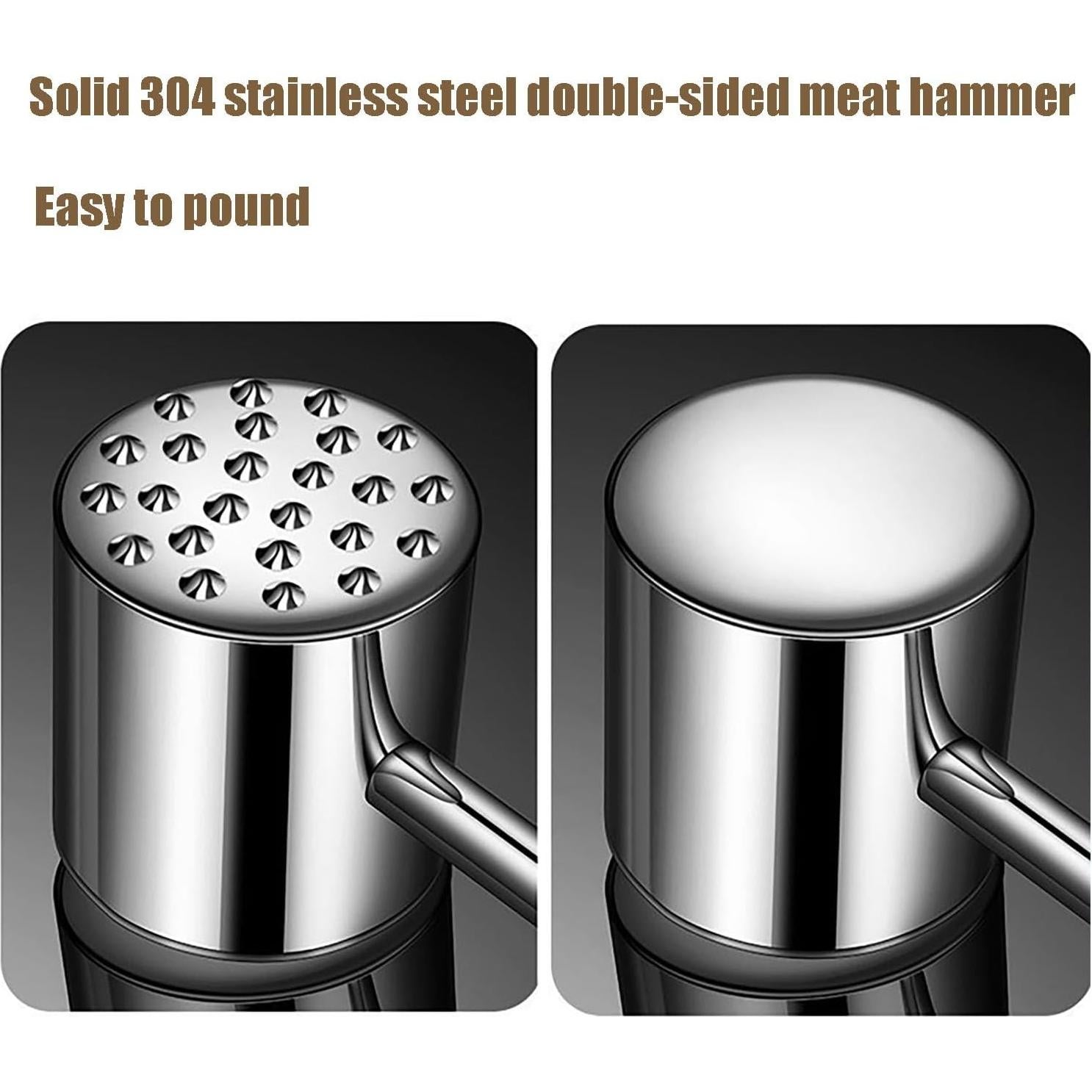 Ablandador de Carne Acero Inoxidable 304 FYUEROPA 26.67 cm