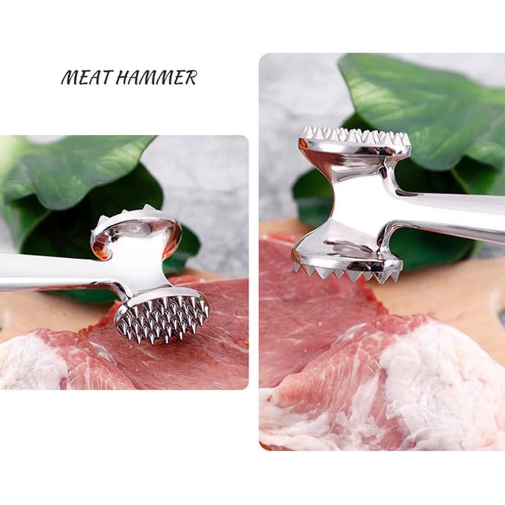 Martillo Ablandador de Carne BE-TOOL Doble Cara 22x5.2cm