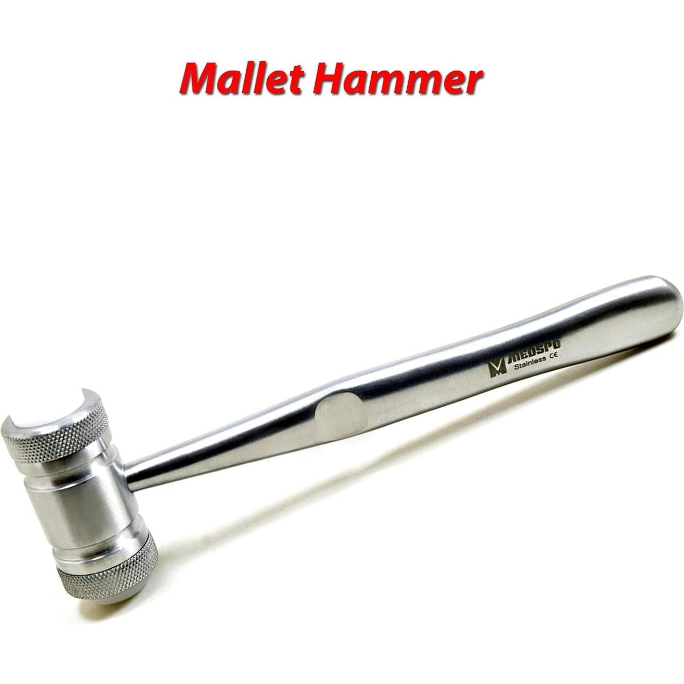 Martillo Aplanador de Carne MEDSPO de Acero Inoxidable Profesional