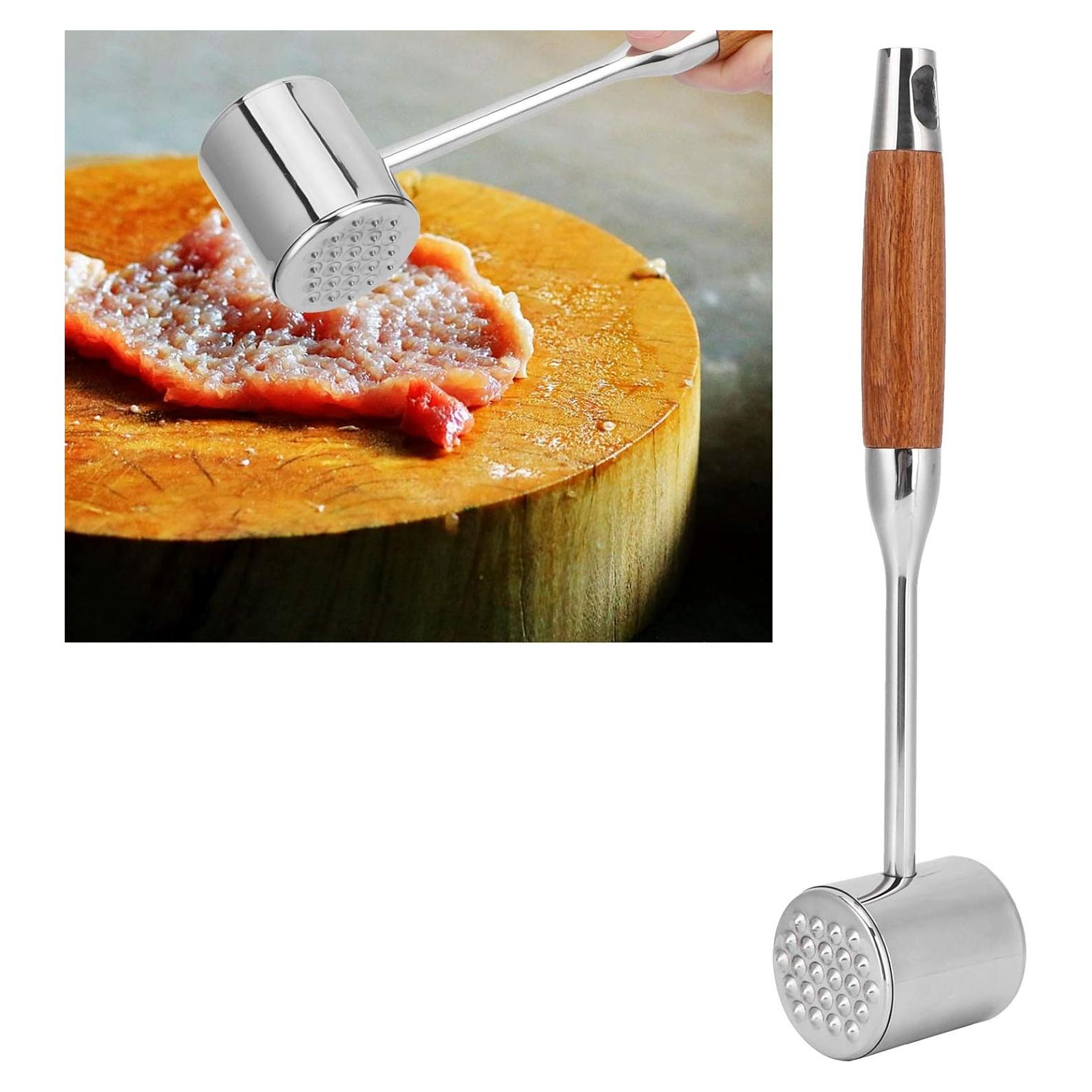 Aplanadora de Carne Topyond, Martillo Doble Cara Acero Inoxidable