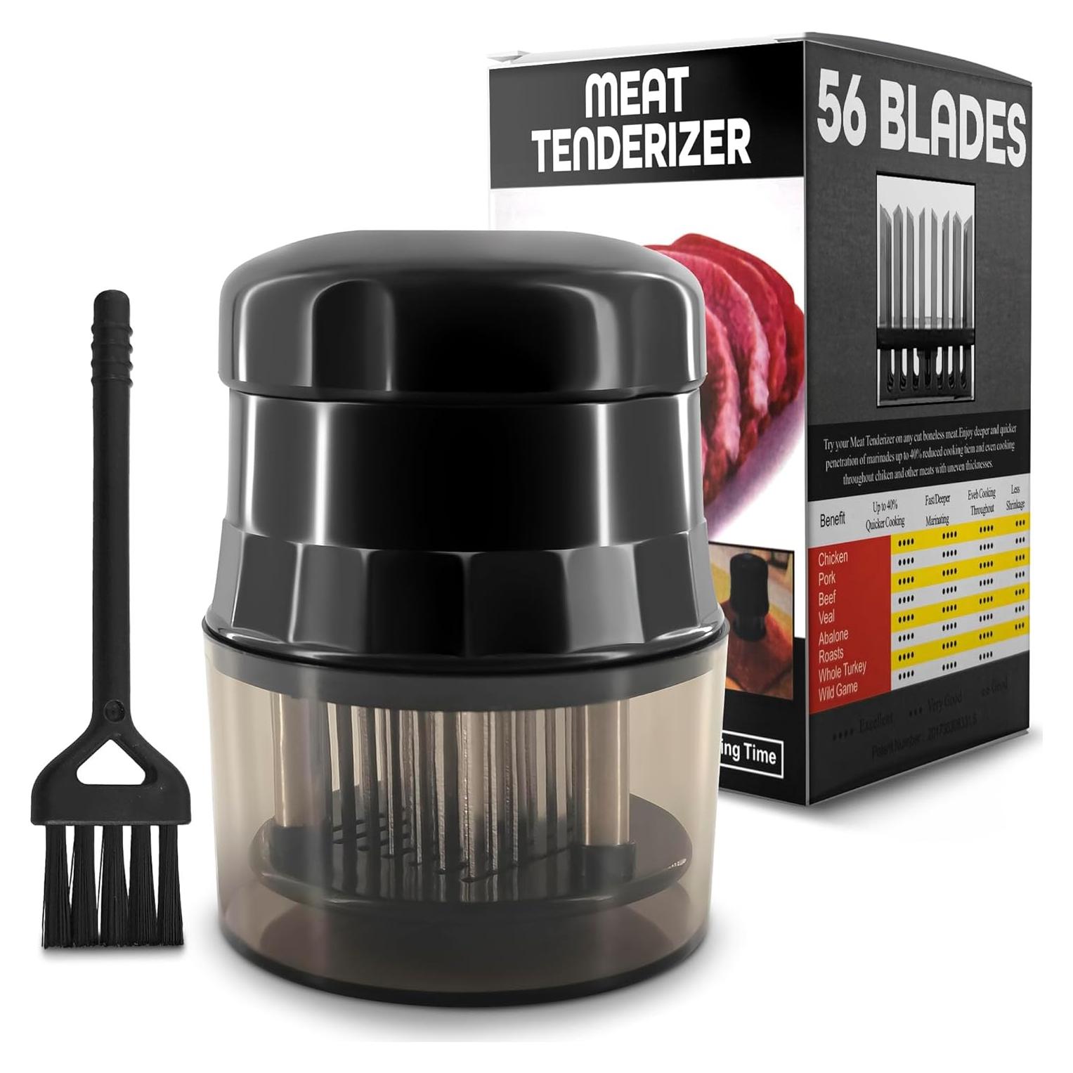 Ablandador de Carne Koncle de Acero Inoxidable con 56 Agujas