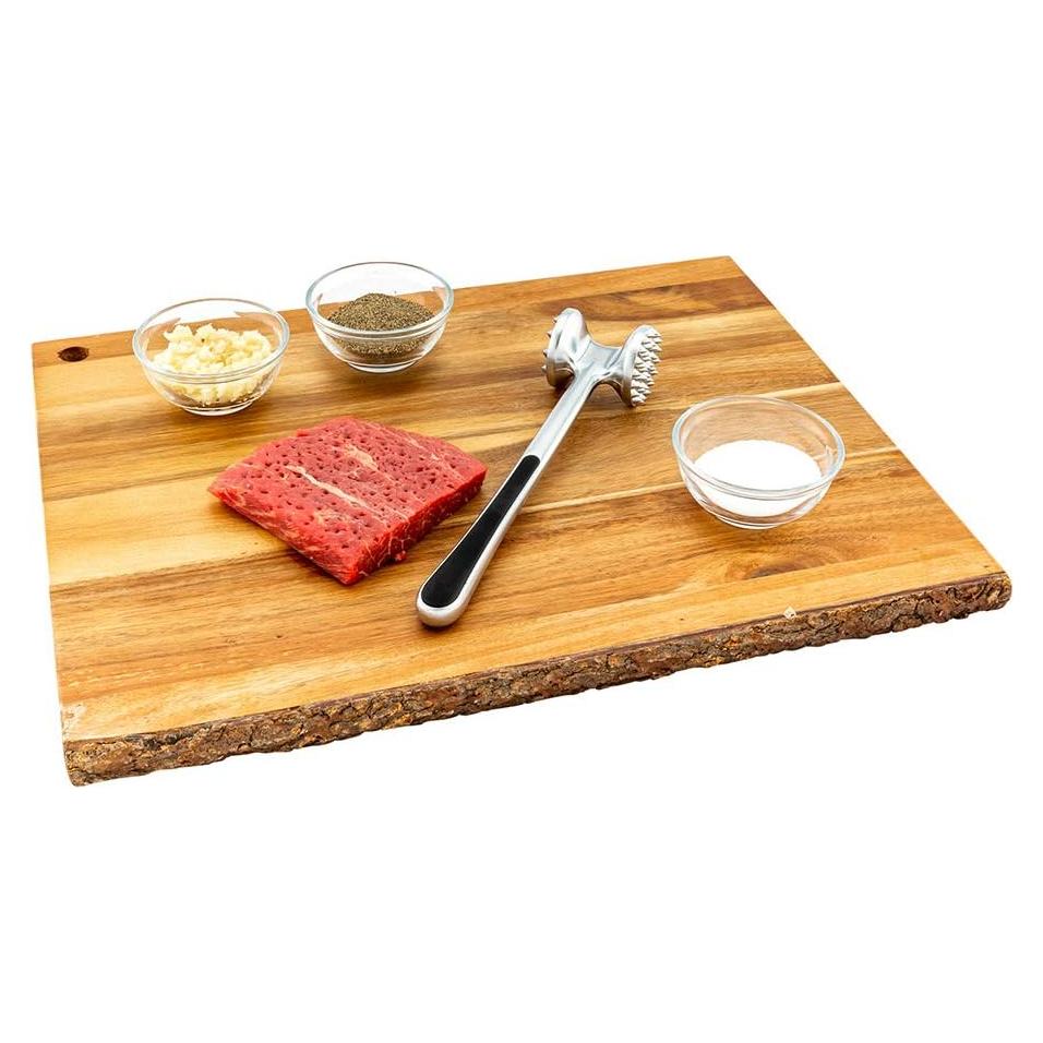 Aplanador de Carne Profesional Restaurantware RWT0816 - Aluminio, Mango Antideslizante