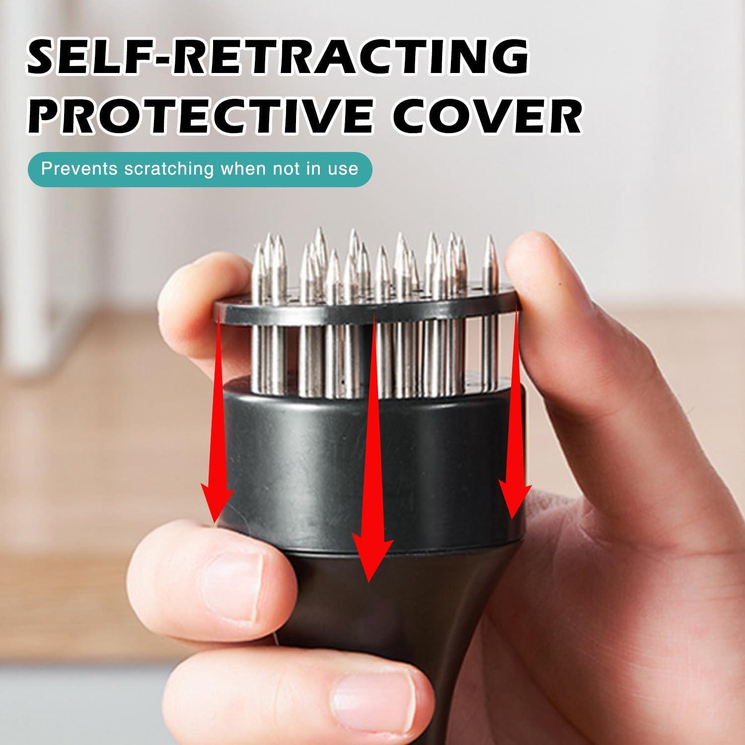 Ablandador de Carne QIYUDA 21 Agujas Acero Inoxidable 82g