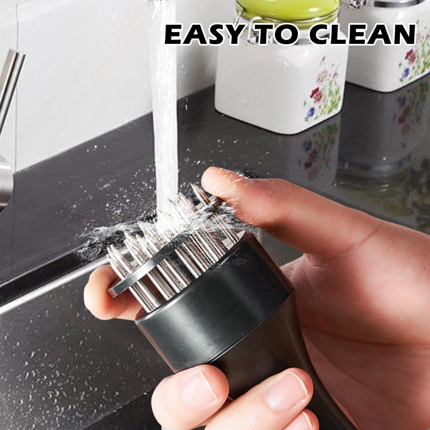 Ablandador de Carne QIYUDA 21 Agujas Acero Inoxidable 82g