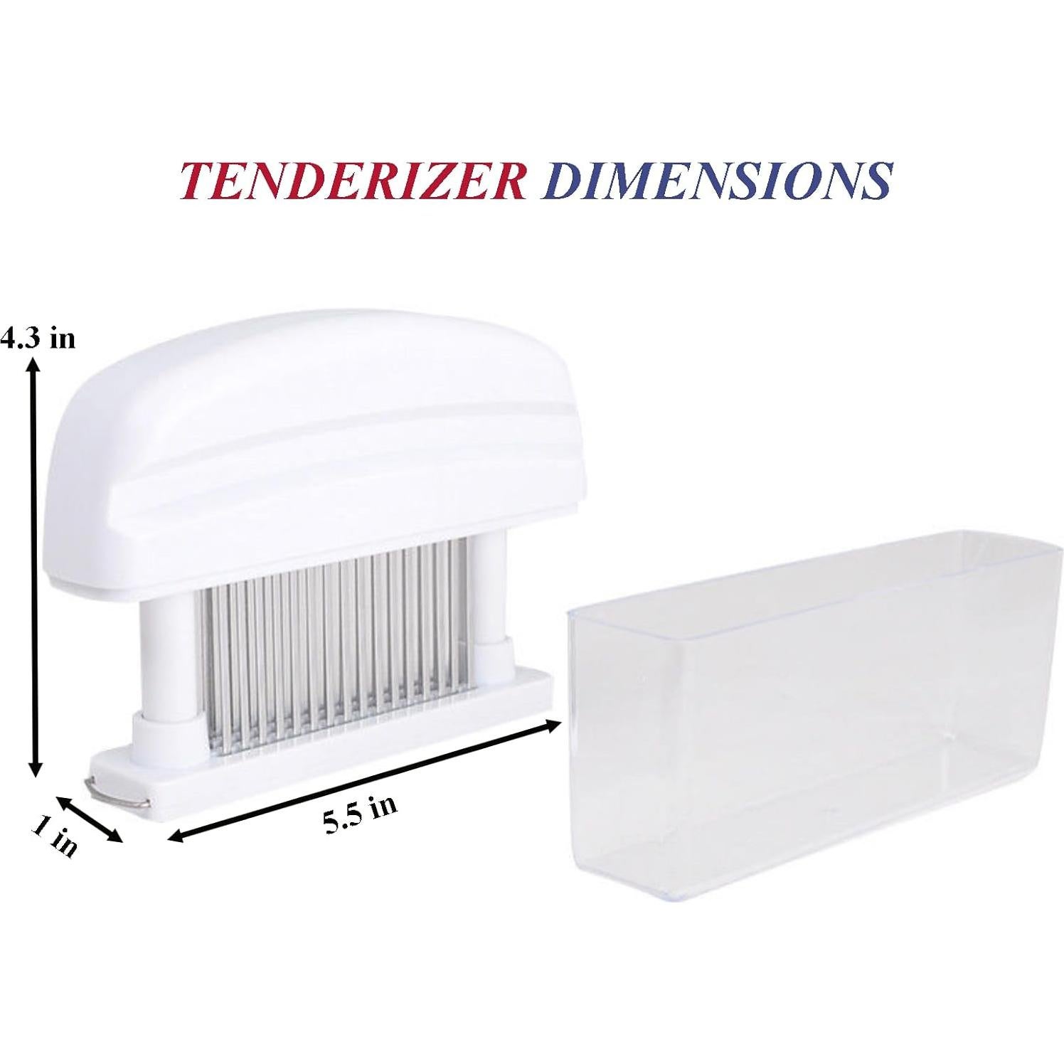 Ablandador de Carne BEILOCKERY 48 Agujas Acero Inoxidable