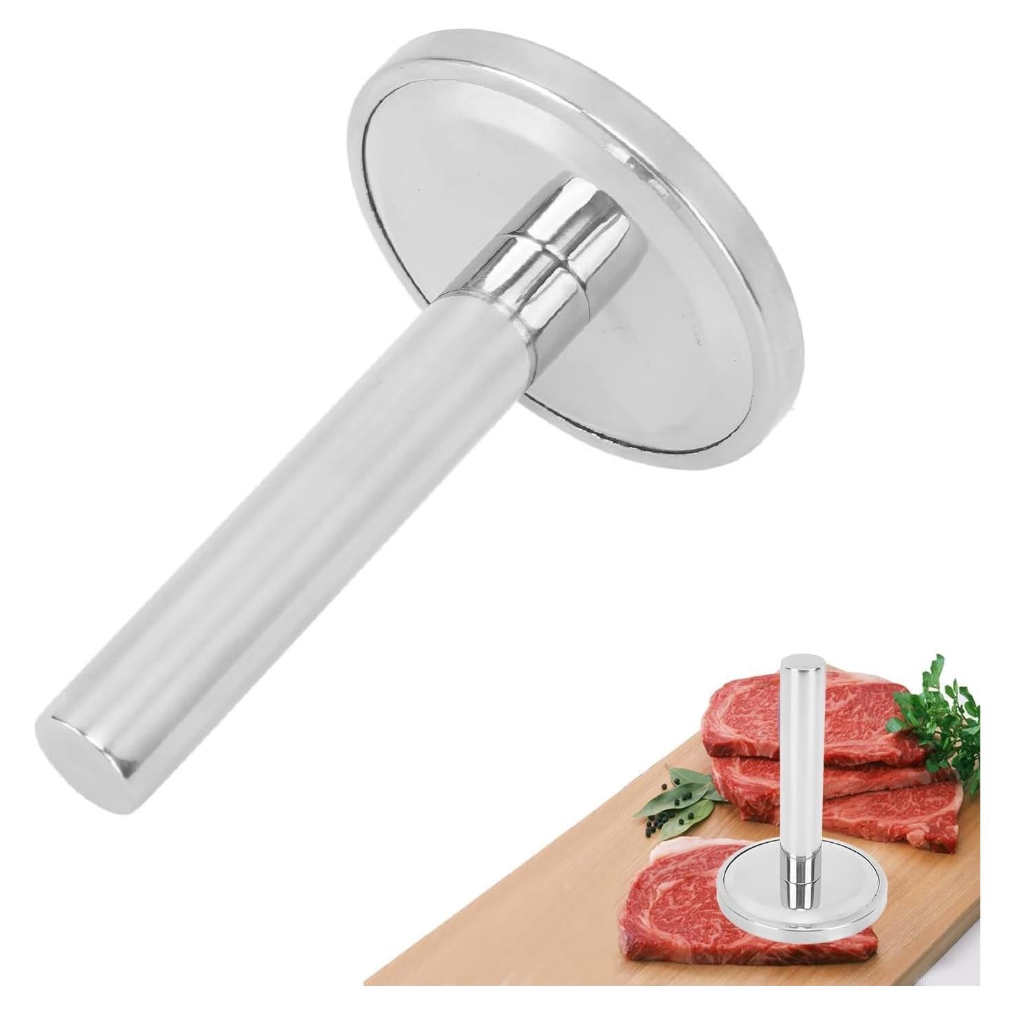 Martillo Aplanador de Carne Acero Inoxidable 560g Jwthee