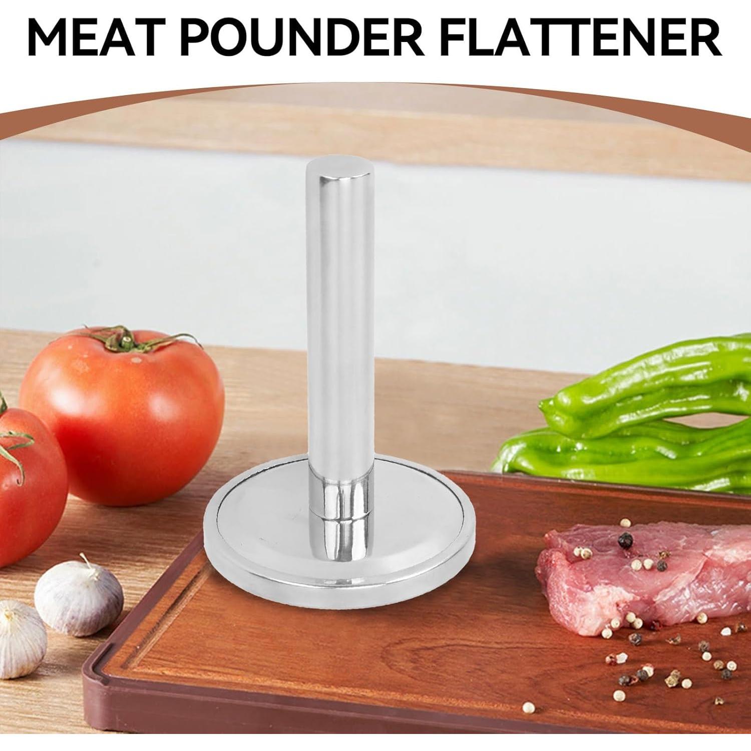 Martillo Aplanador de Carne Acero Inoxidable 560g Jwthee