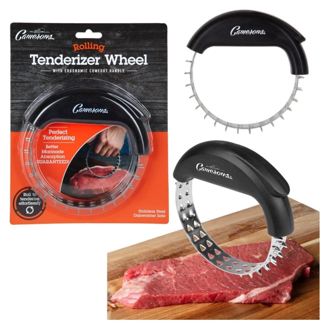 Aplanador de Carne Rodante Camerons - Acero Inoxidable 0.45kg