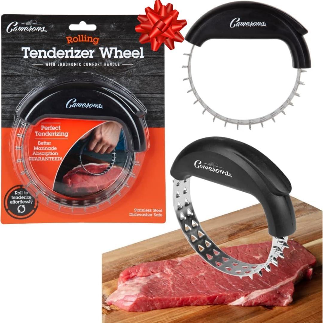 Aplanador de Carne Rodante Camerons - Acero Inoxidable 0.45kg
