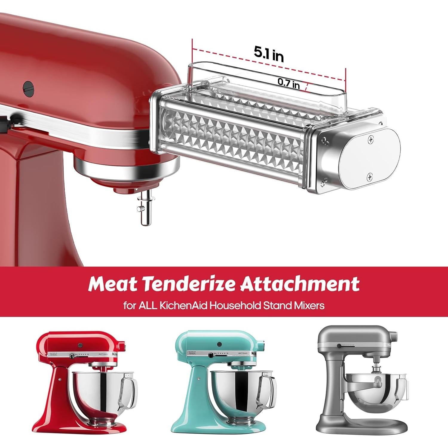 Ablandador de Carne KitchenAid F2401 - 0.92 kg, Limpieza Fácil