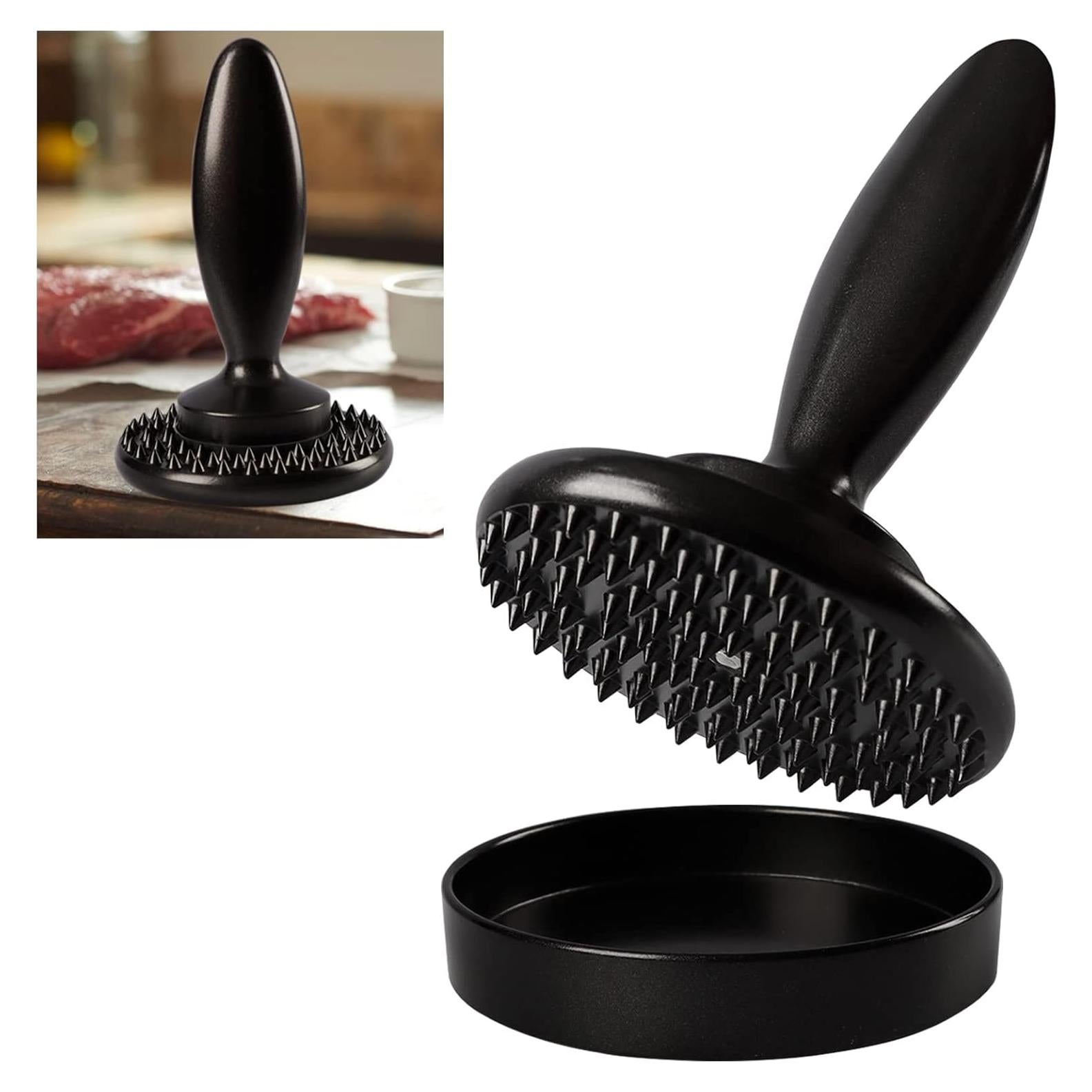 Prensa de Hamburguesas KAYCROWN + Ablandador de Carne Doble Cara