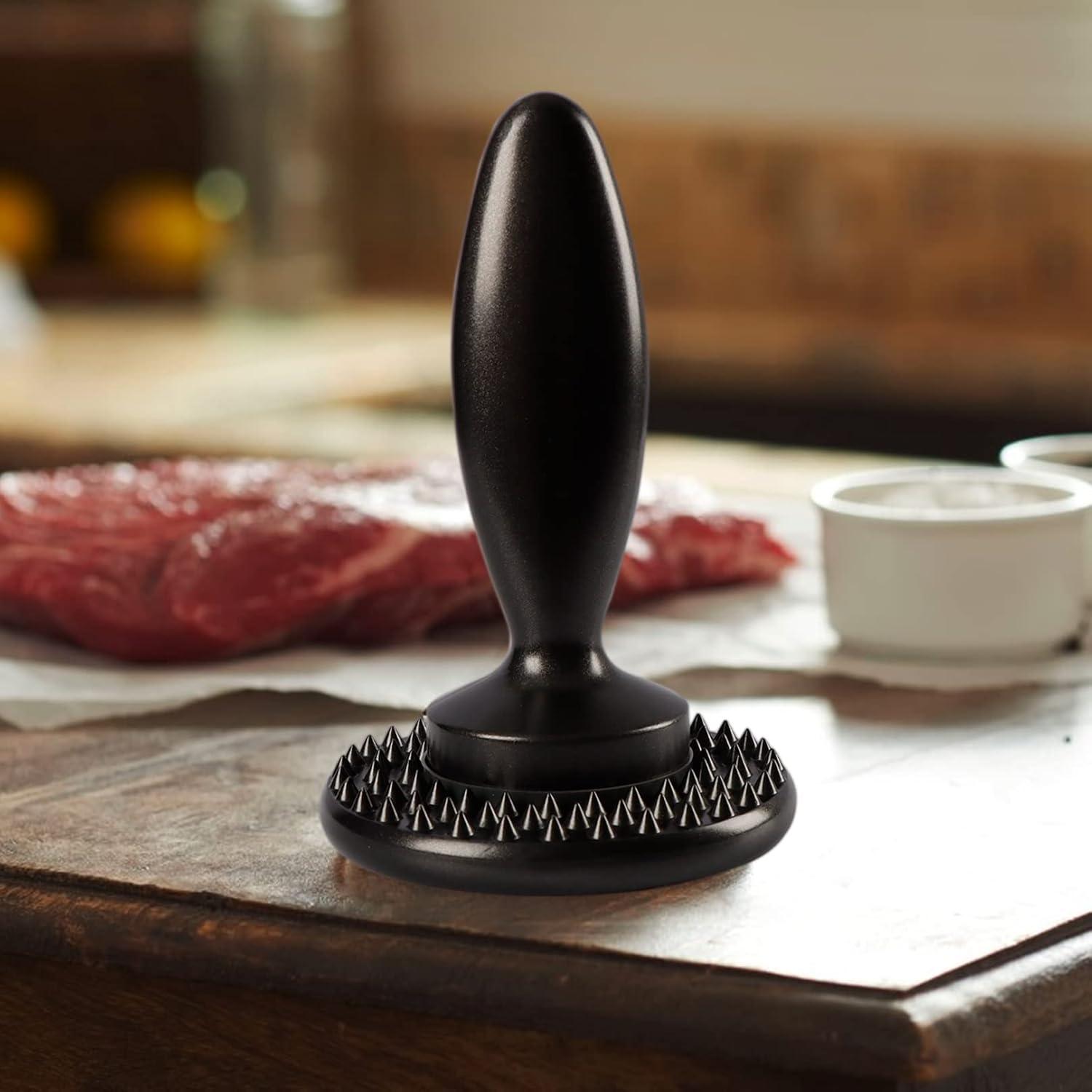 Prensa de Hamburguesas KAYCROWN + Ablandador de Carne Doble Cara